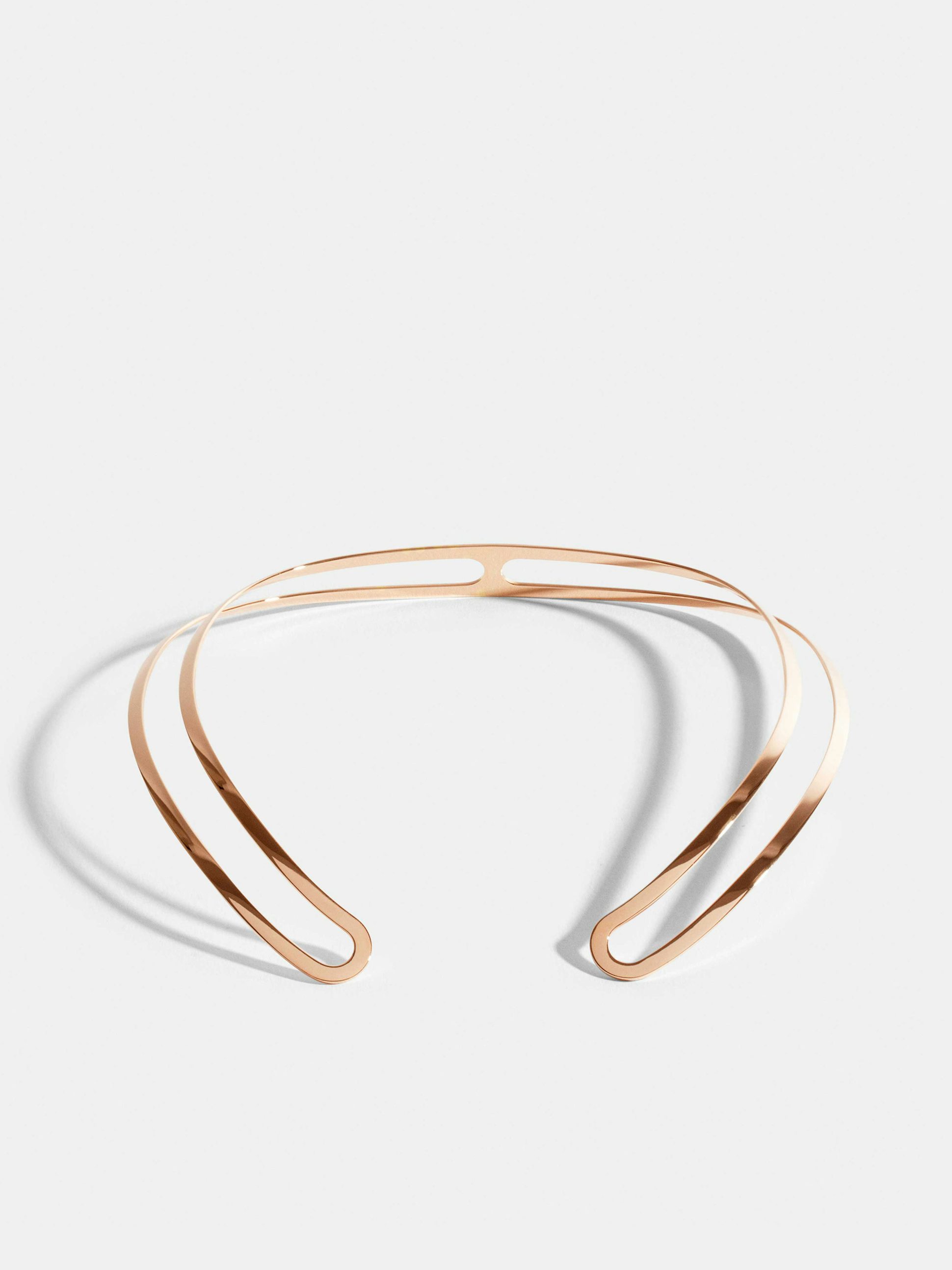 Torque Étreintes en Or rose éthique 18 carats certifié Fairmined