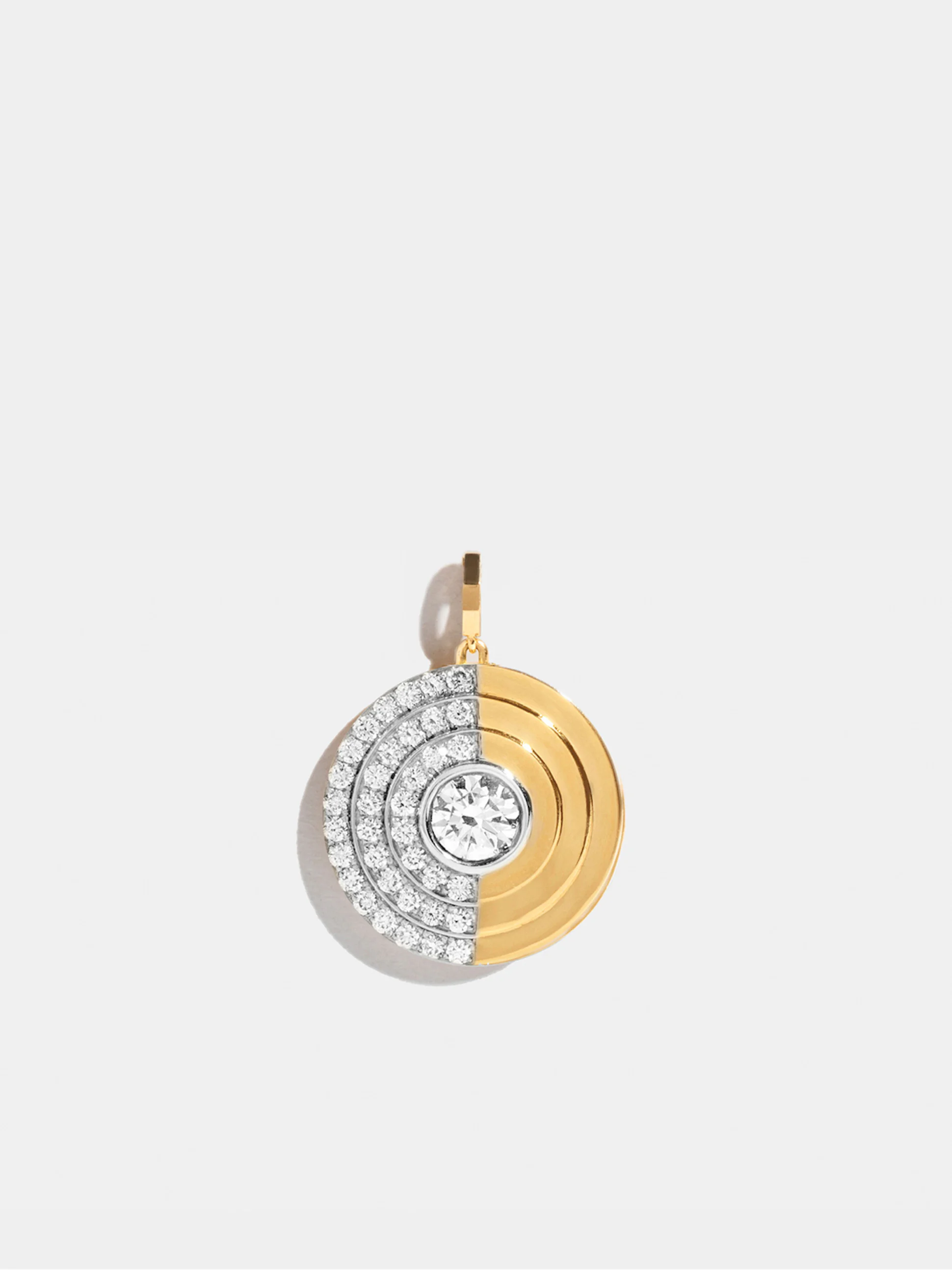 Pendentif Via halo demi-jour grand modèle 