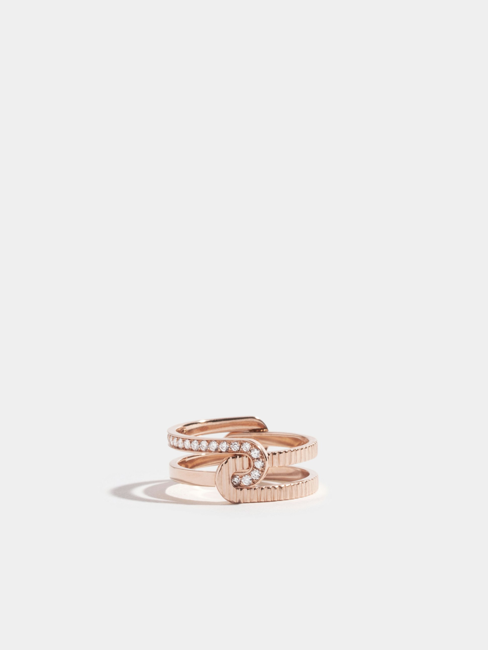 Bague Étreintes simple