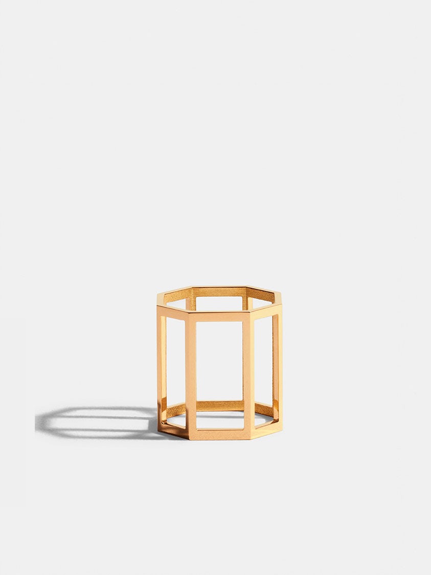 Bague ajourée 20 Octogone - Archives