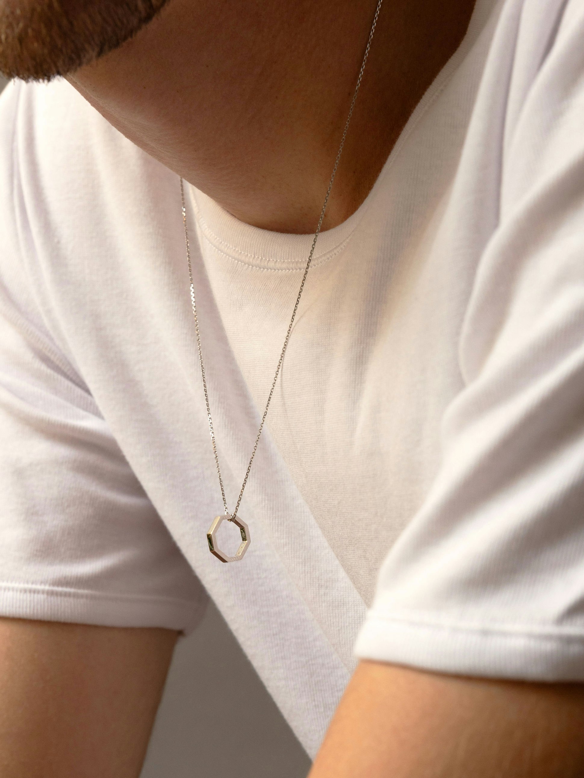 Collier Octogone 14
