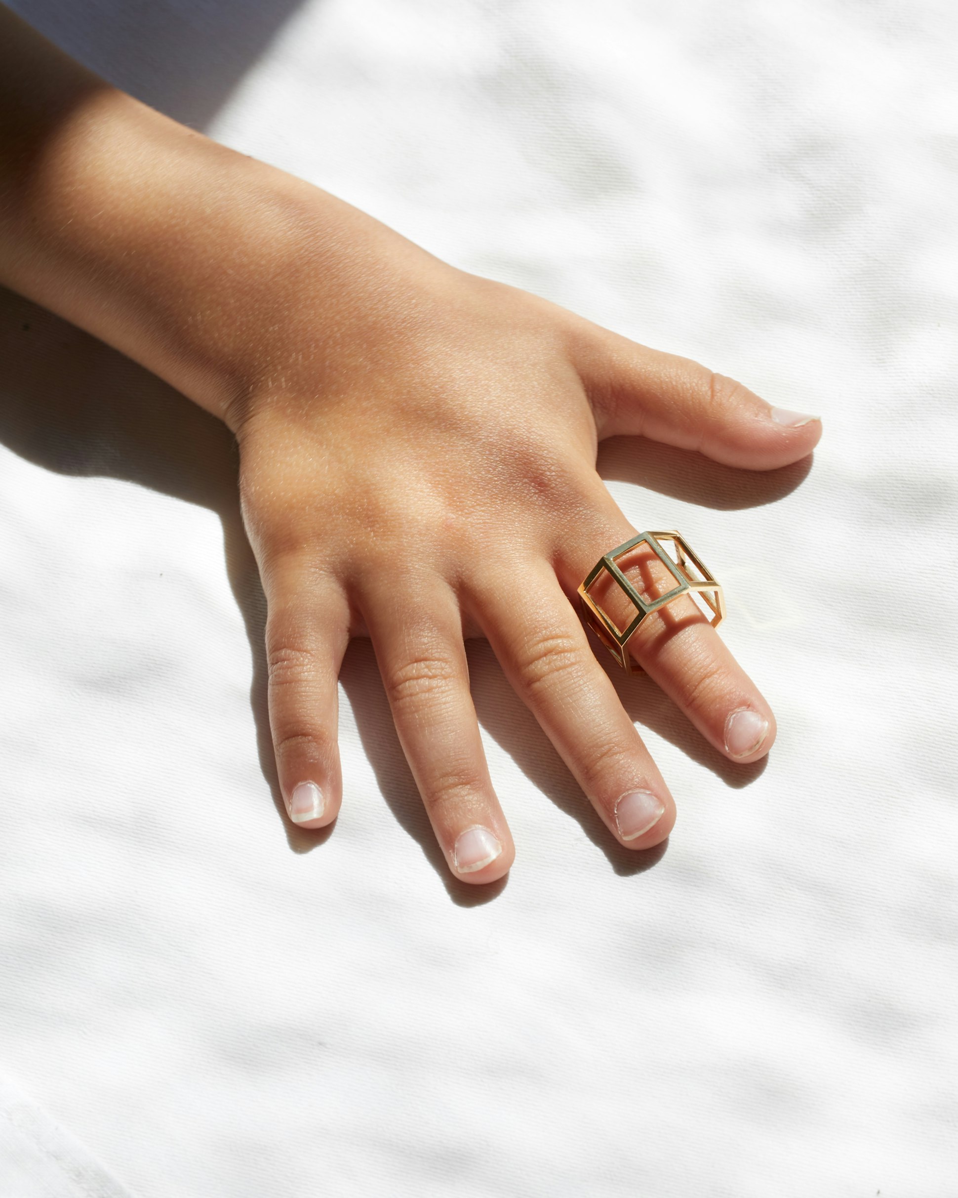 Bague Octogone ajourée 17