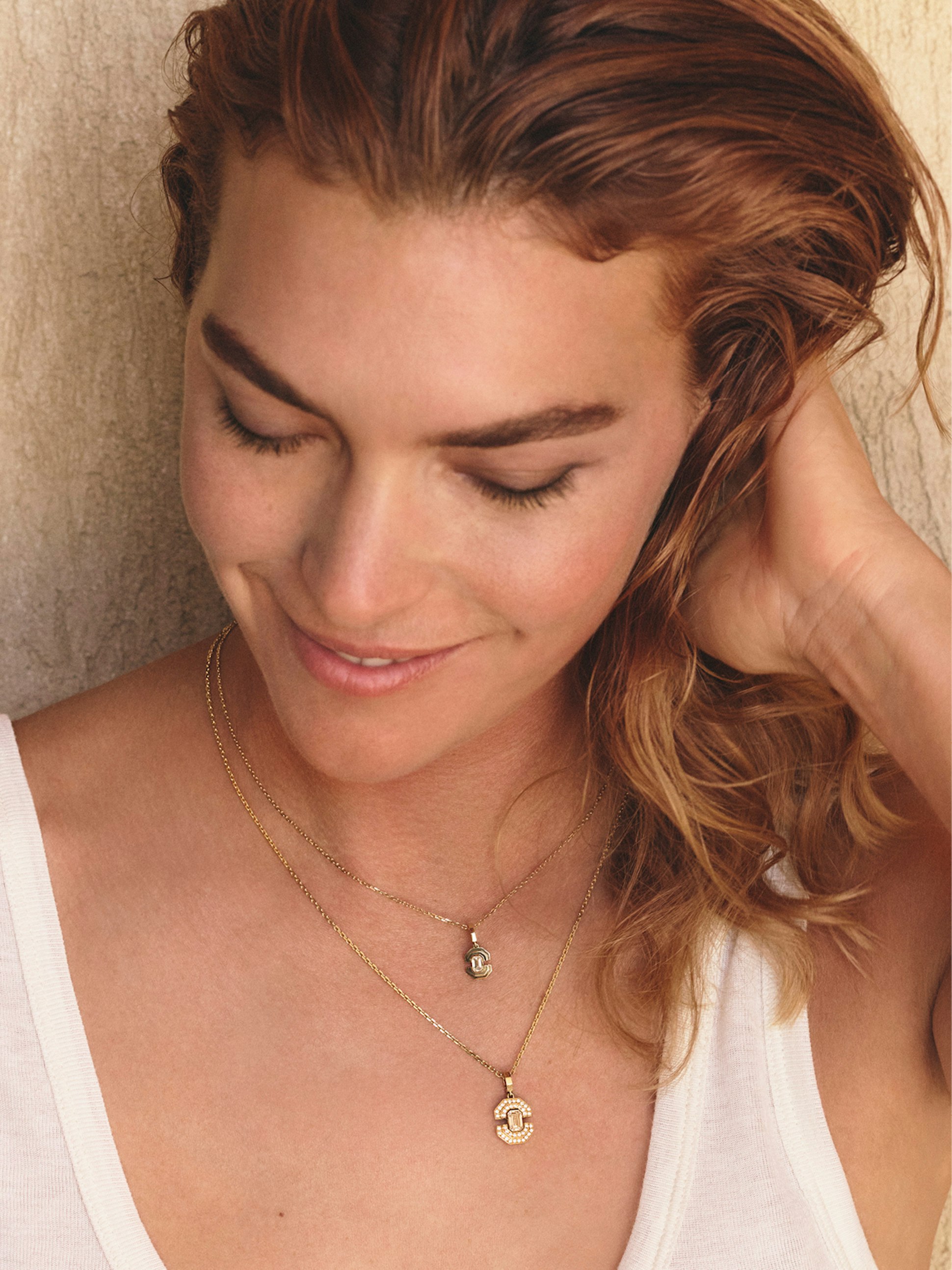 Pendentif Via Emeraude petit modèle sur chaine