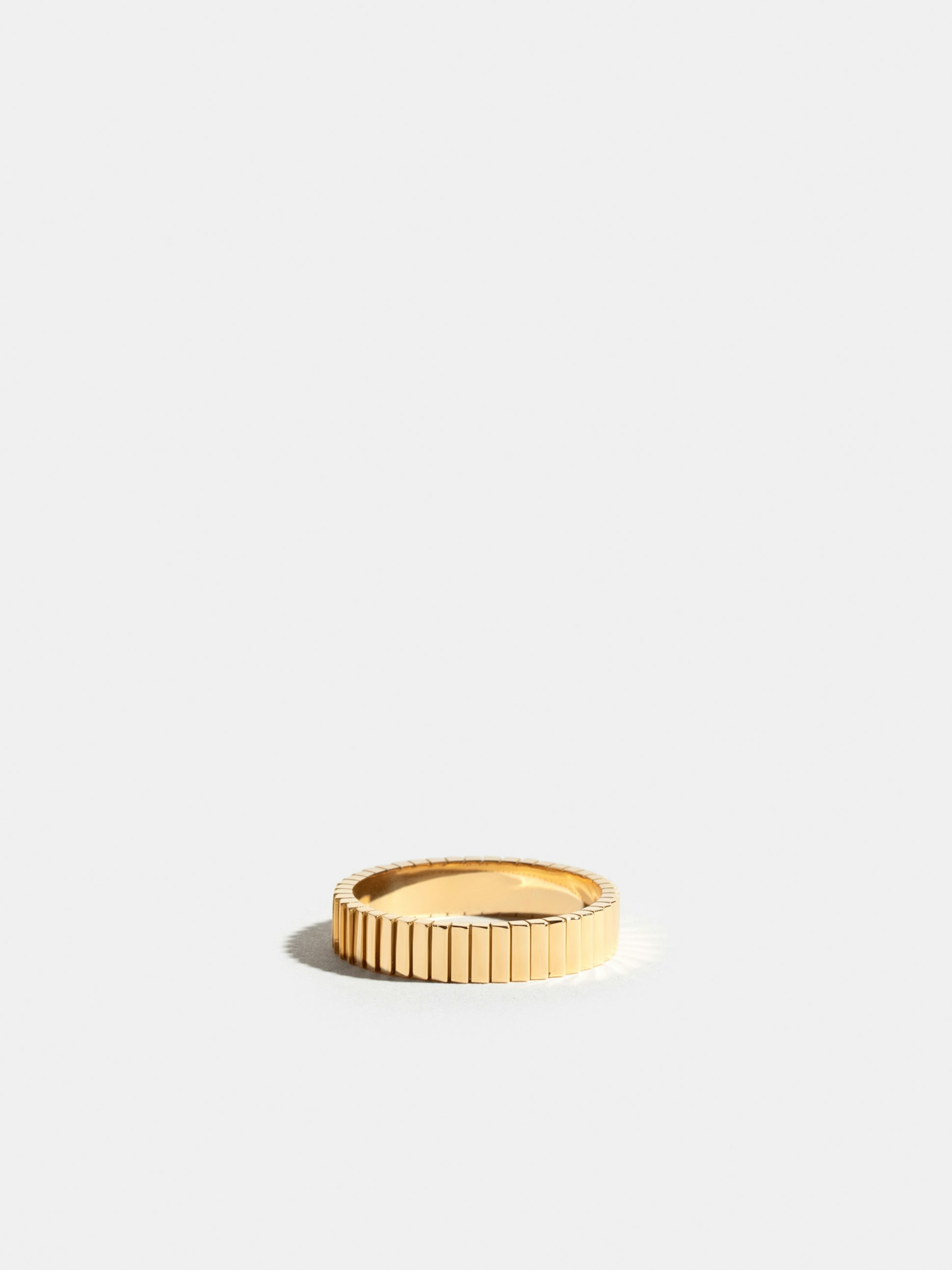 Bague Via en Or jaune éthique 18 carats certifié Fairmined