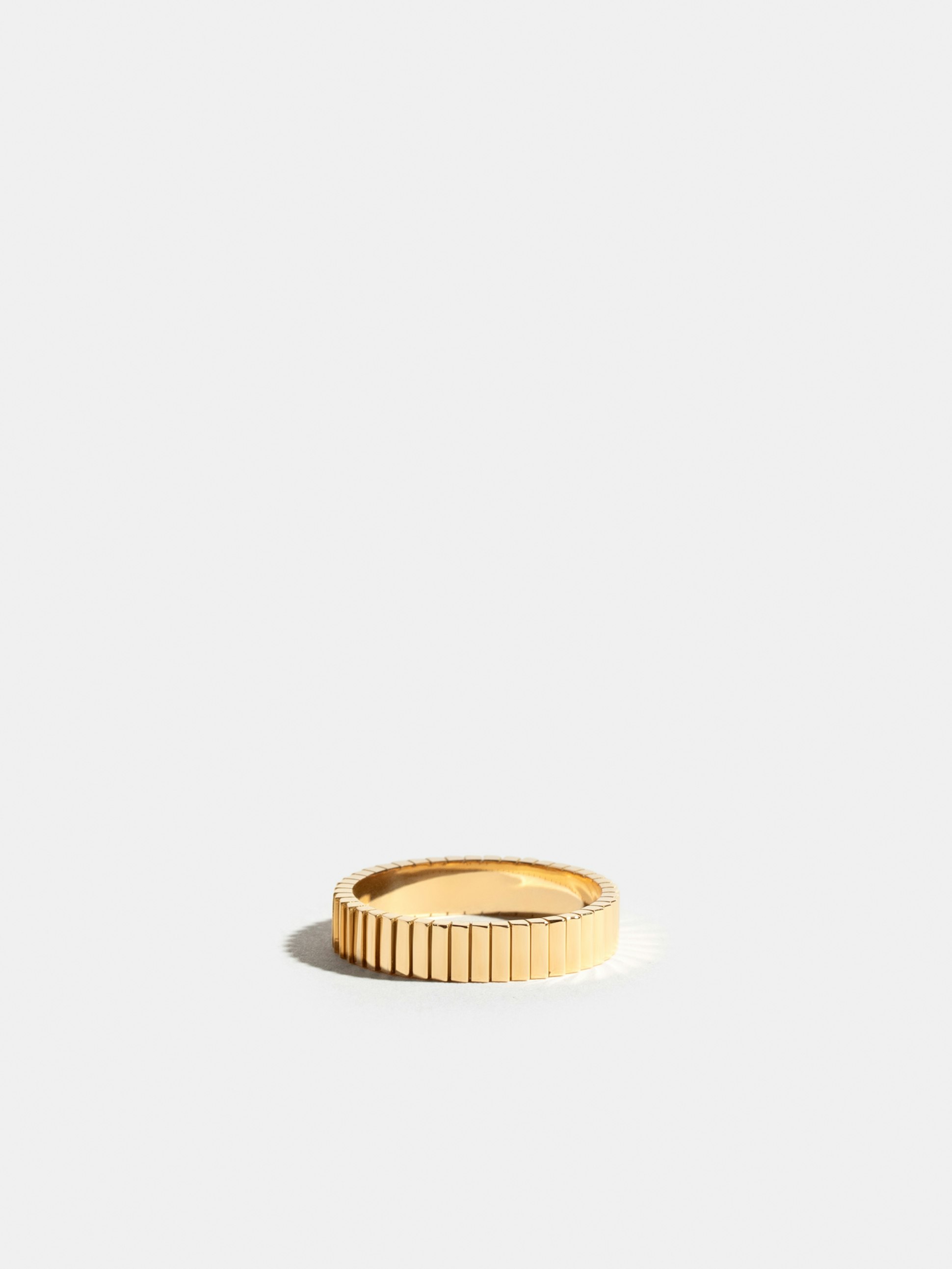 Bague Via en Or jaune éthique 18 carats certifié Fairmined