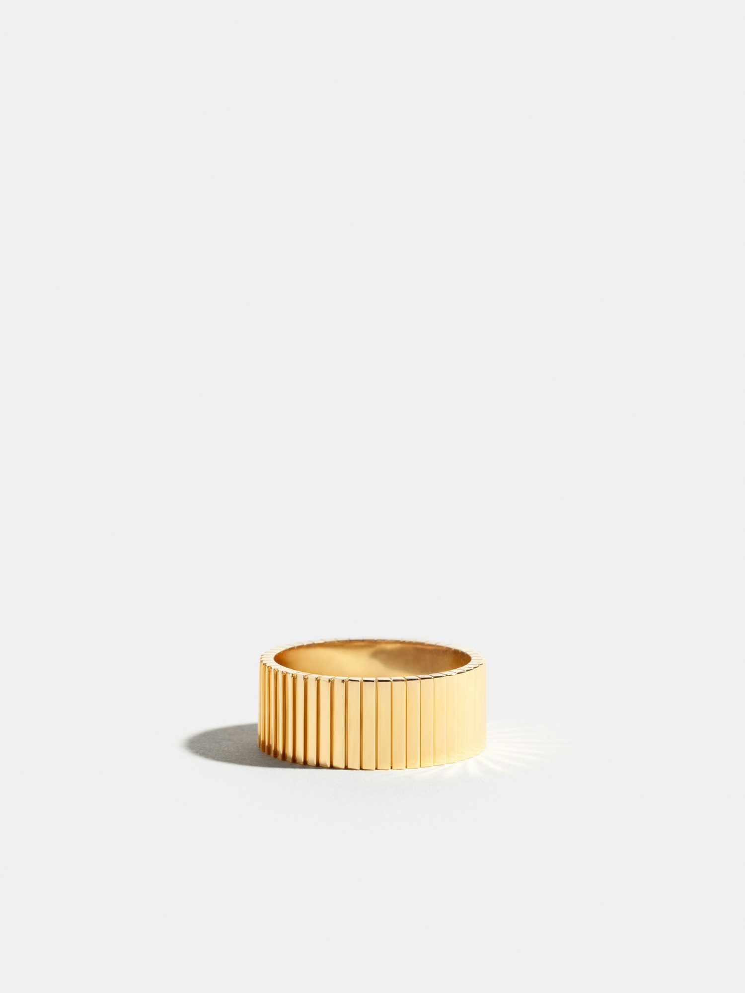 Bague Via en Or jaune éthique 18 carats certifié Fairmined