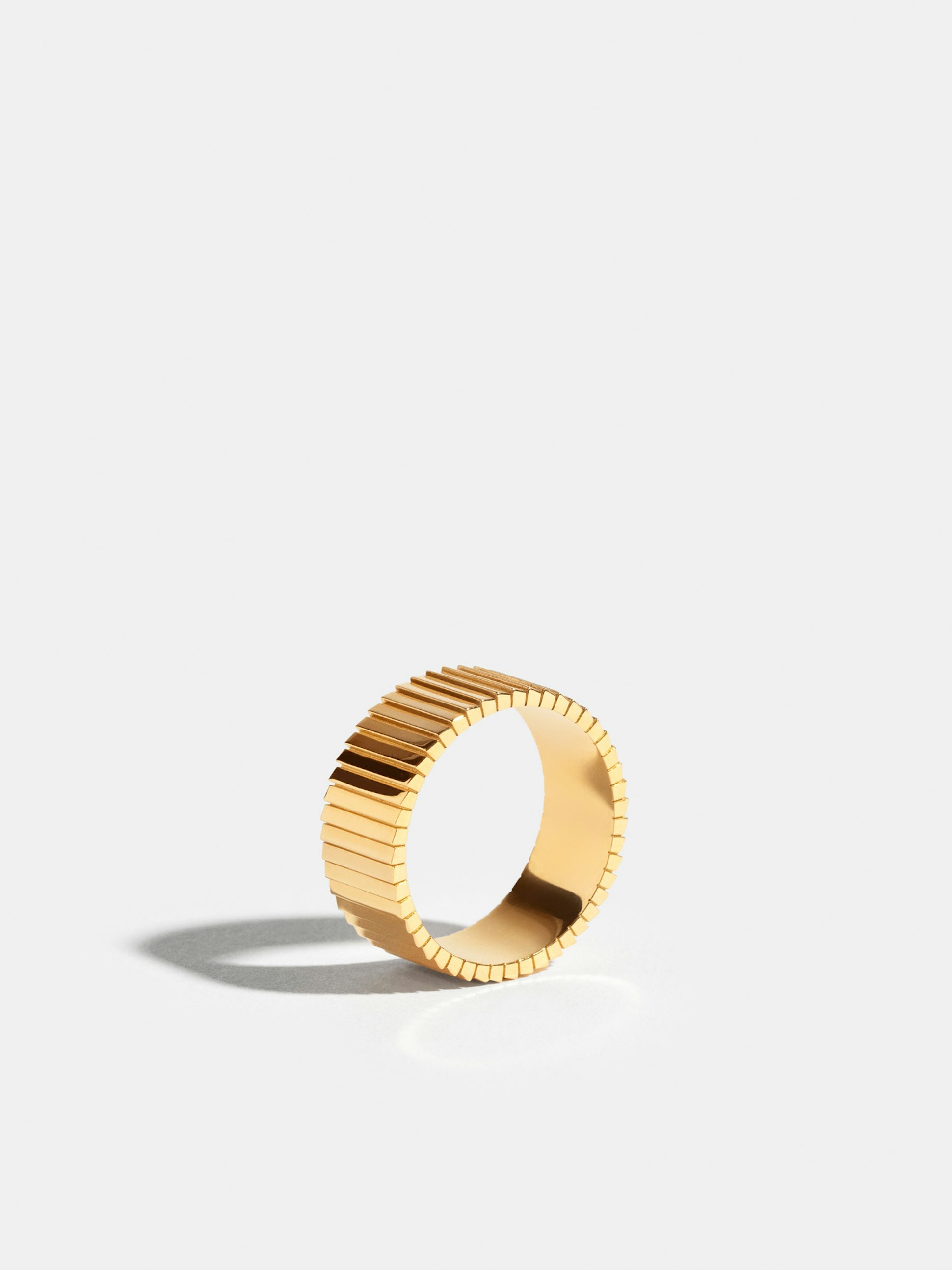 Bague Via en Or jaune éthique 18 carats certifié Fairmined