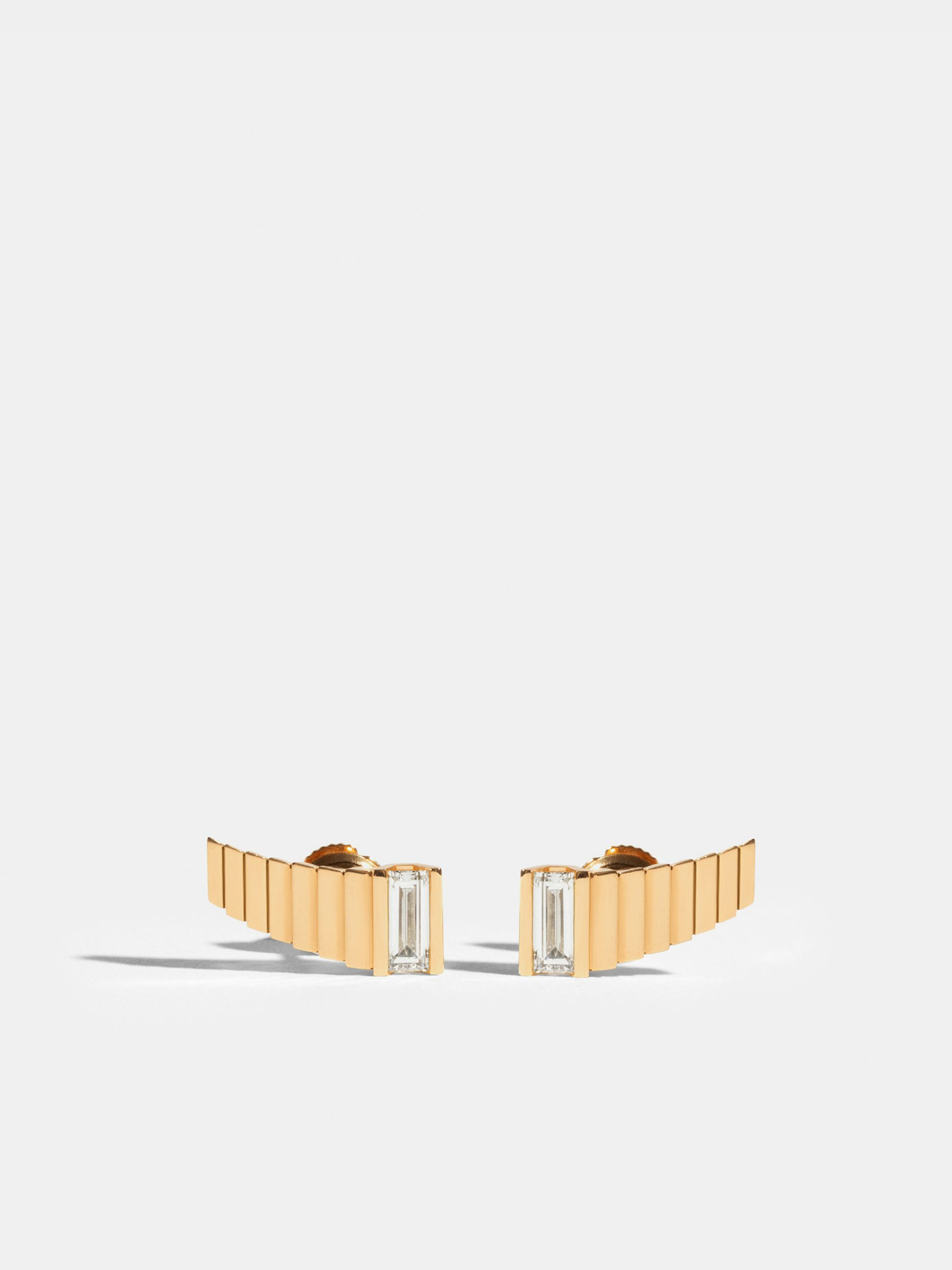 Boucles d'oreille virgule Via 