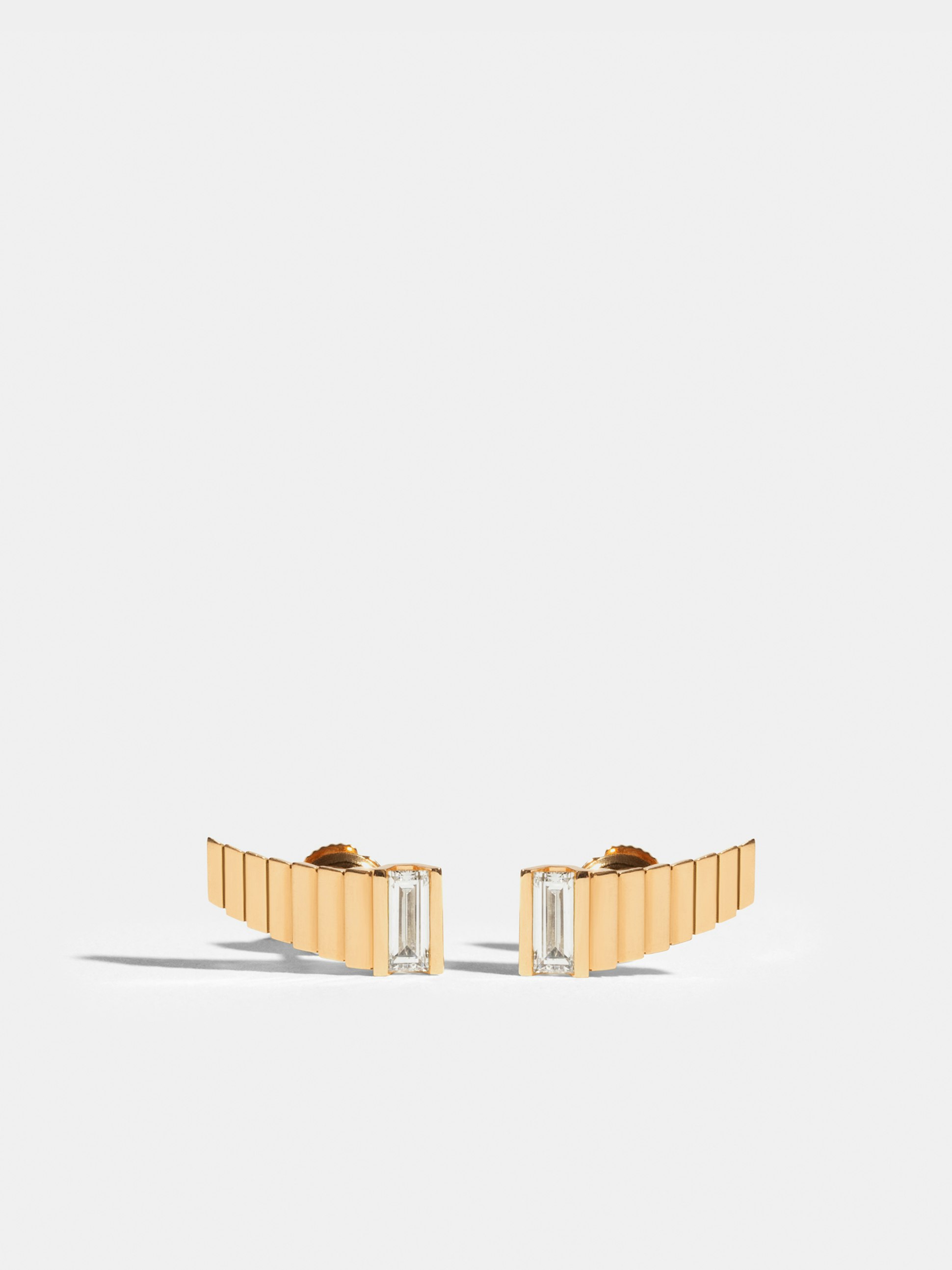 Boucles d'oreille virgule Via 