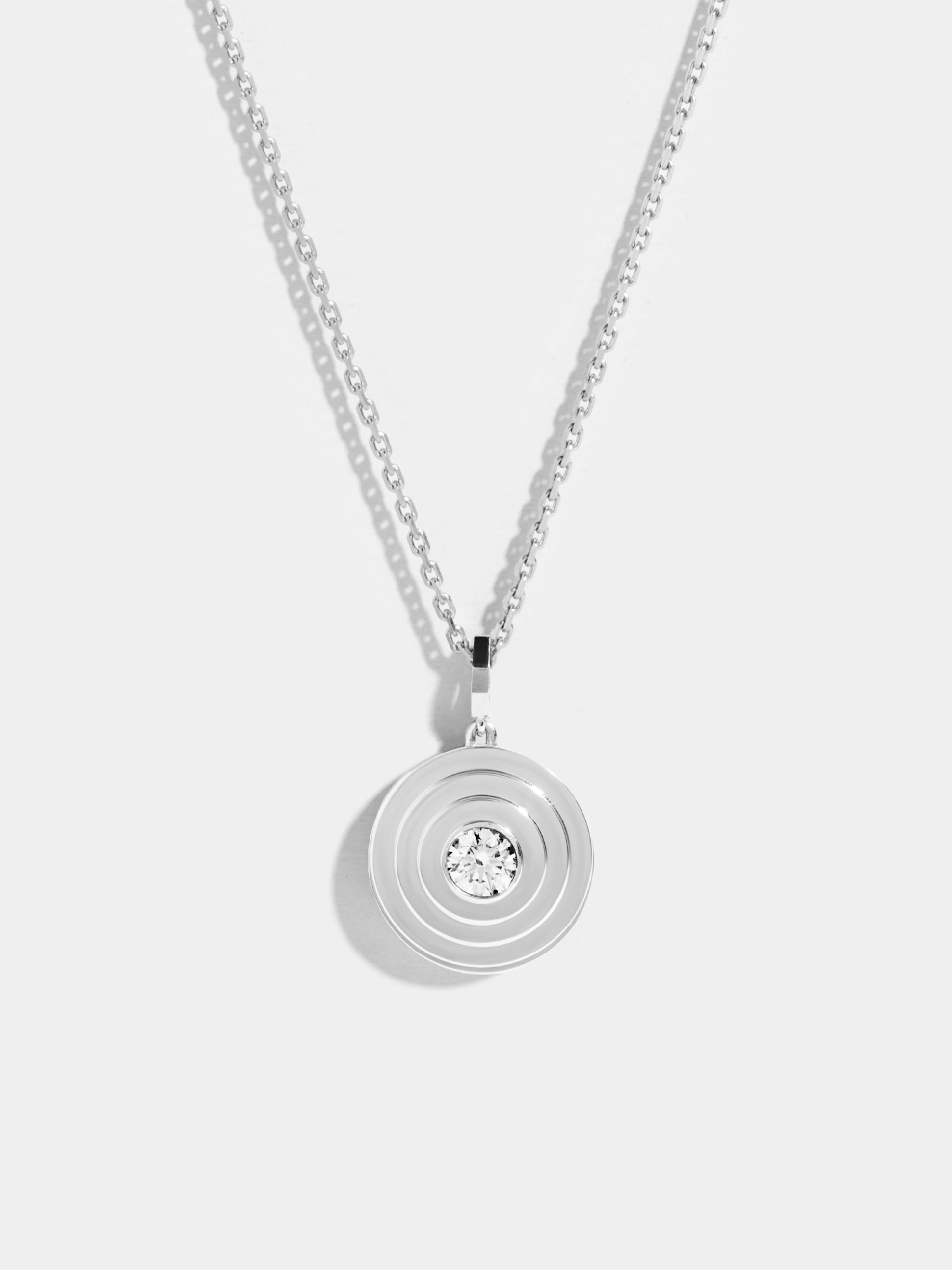 Pendentif Via halo moyen modèle sur chaine 