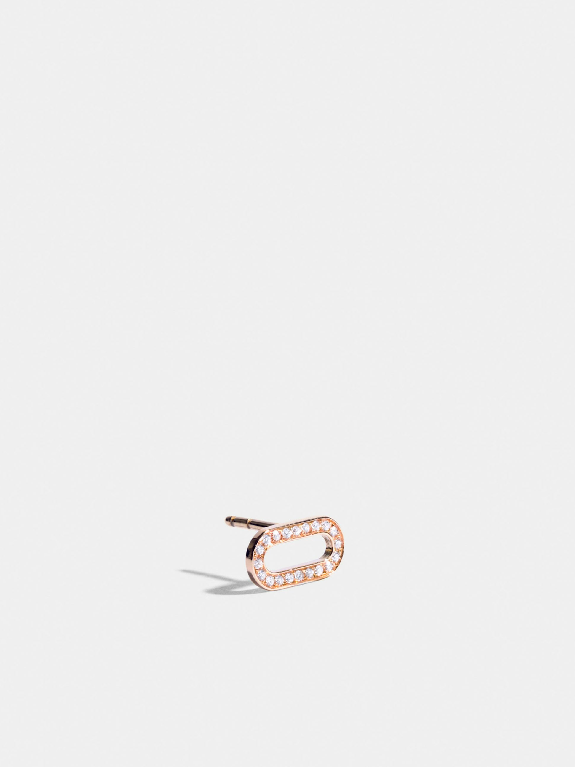 Étreintes ear clip paved