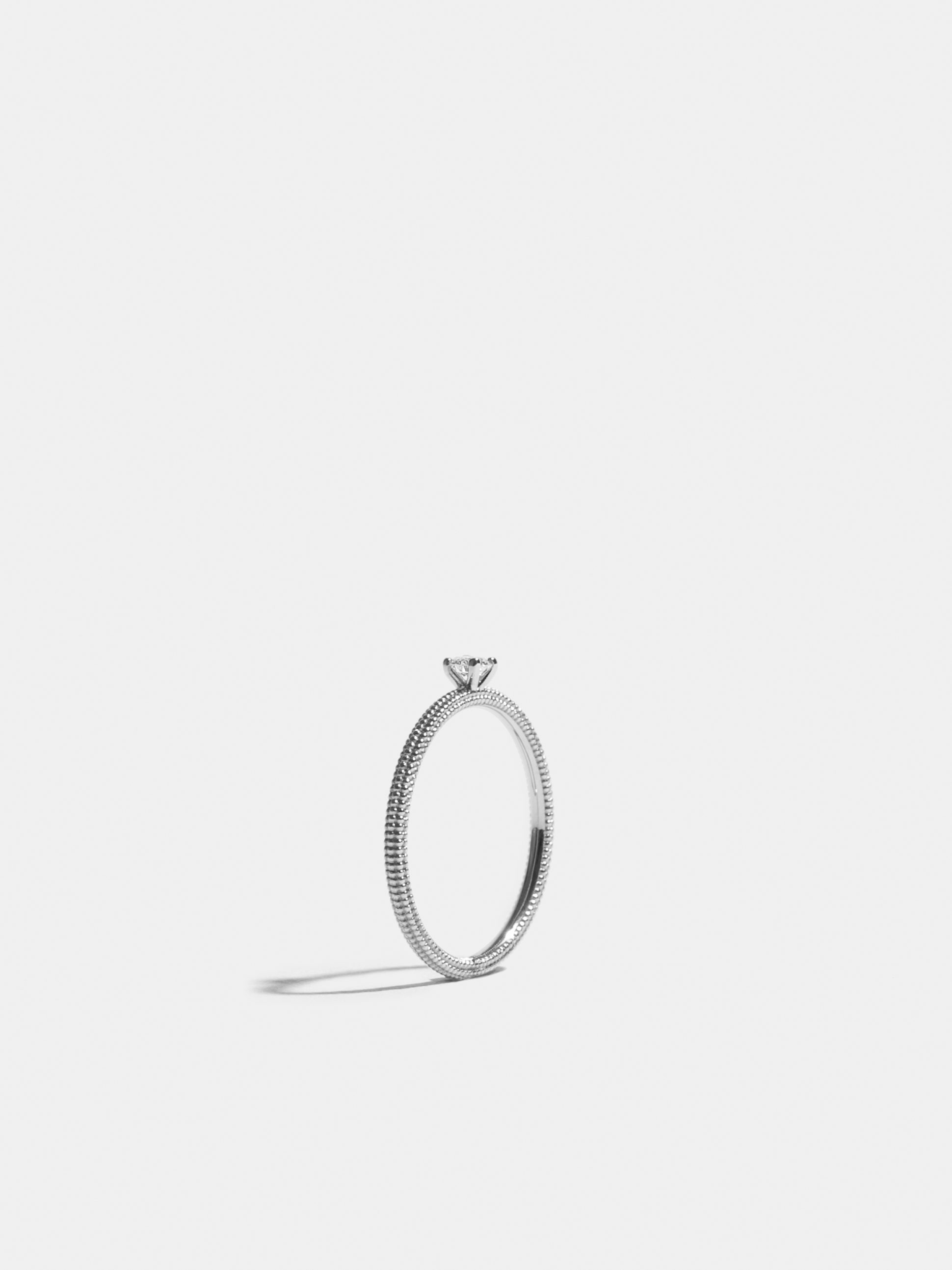 Anagramme "millegrains"  solitaire 0,10 carat