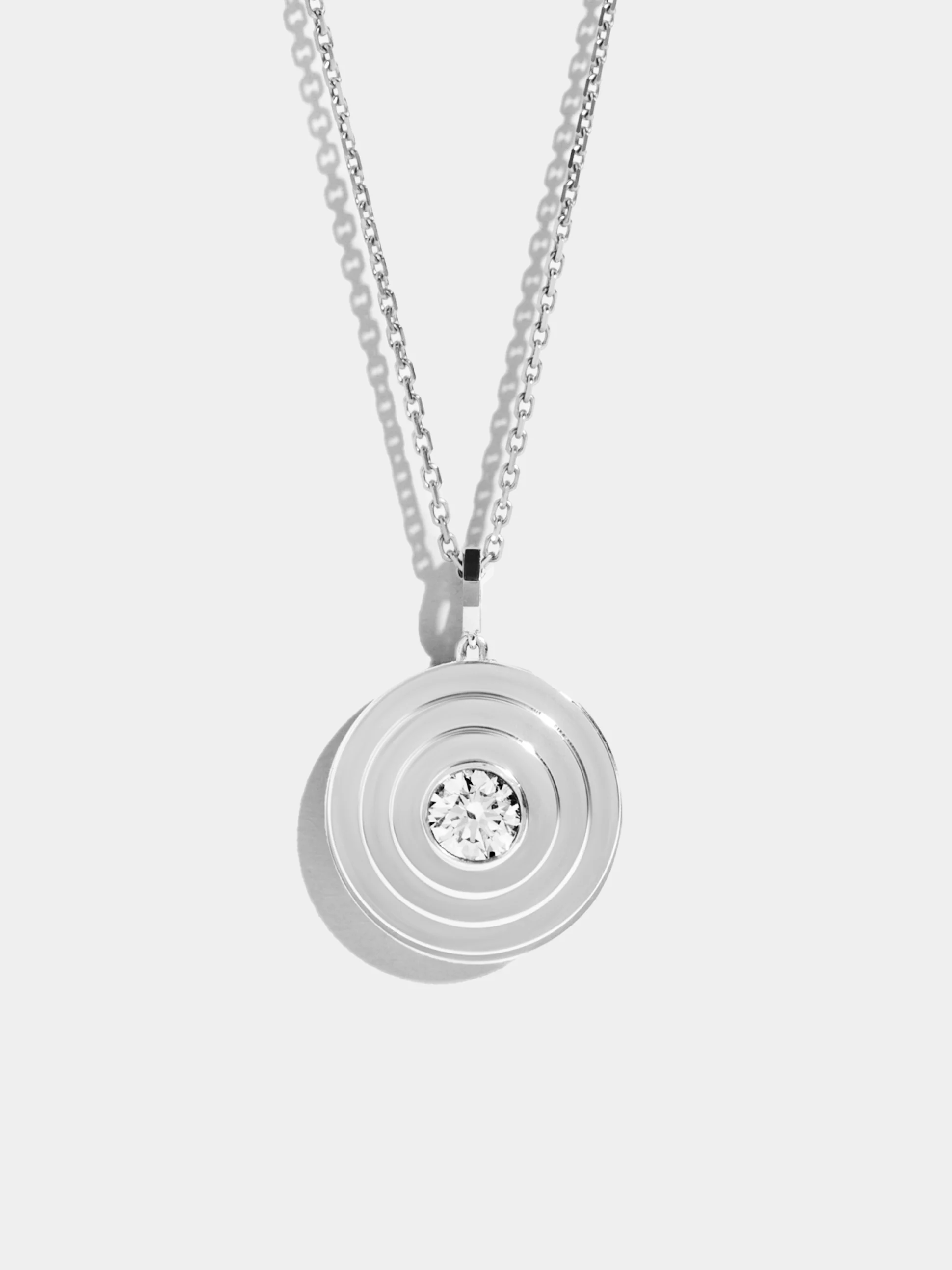 Via Halo Long Necklace