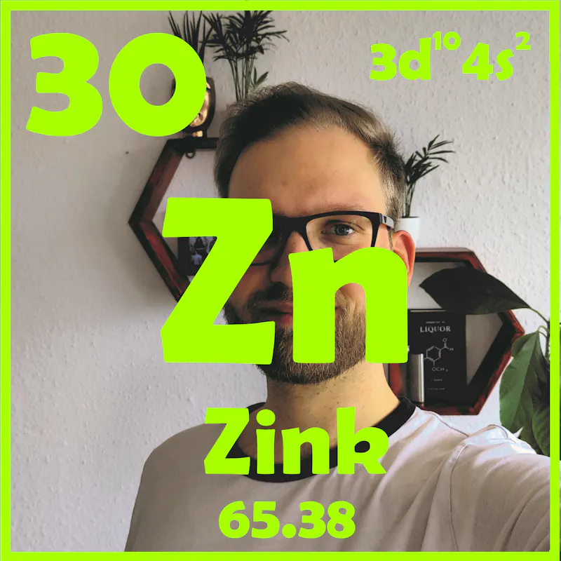 Zink! Ich bin 30!
