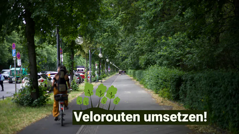 Für ein klimaneutrales Braunschweig: Volle Umsetzung des Veloroutennetzes