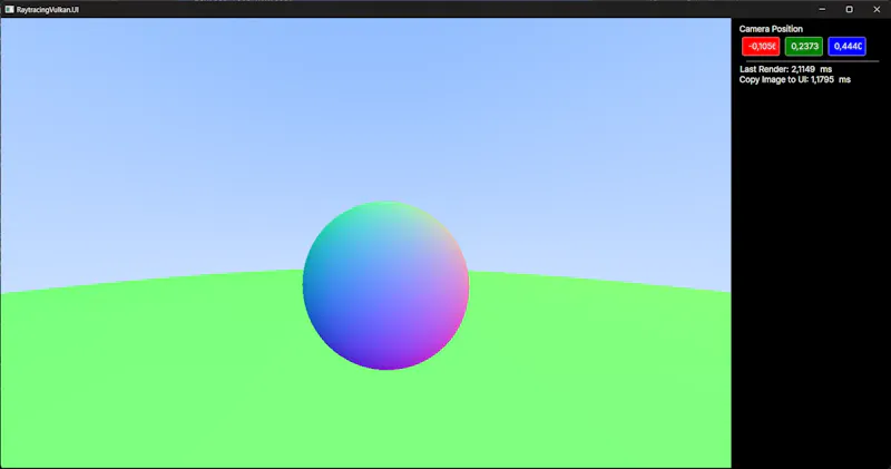 Raytracing in Vulkan using C# — Part 2