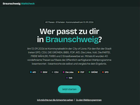 Screenshot von bswahl.de