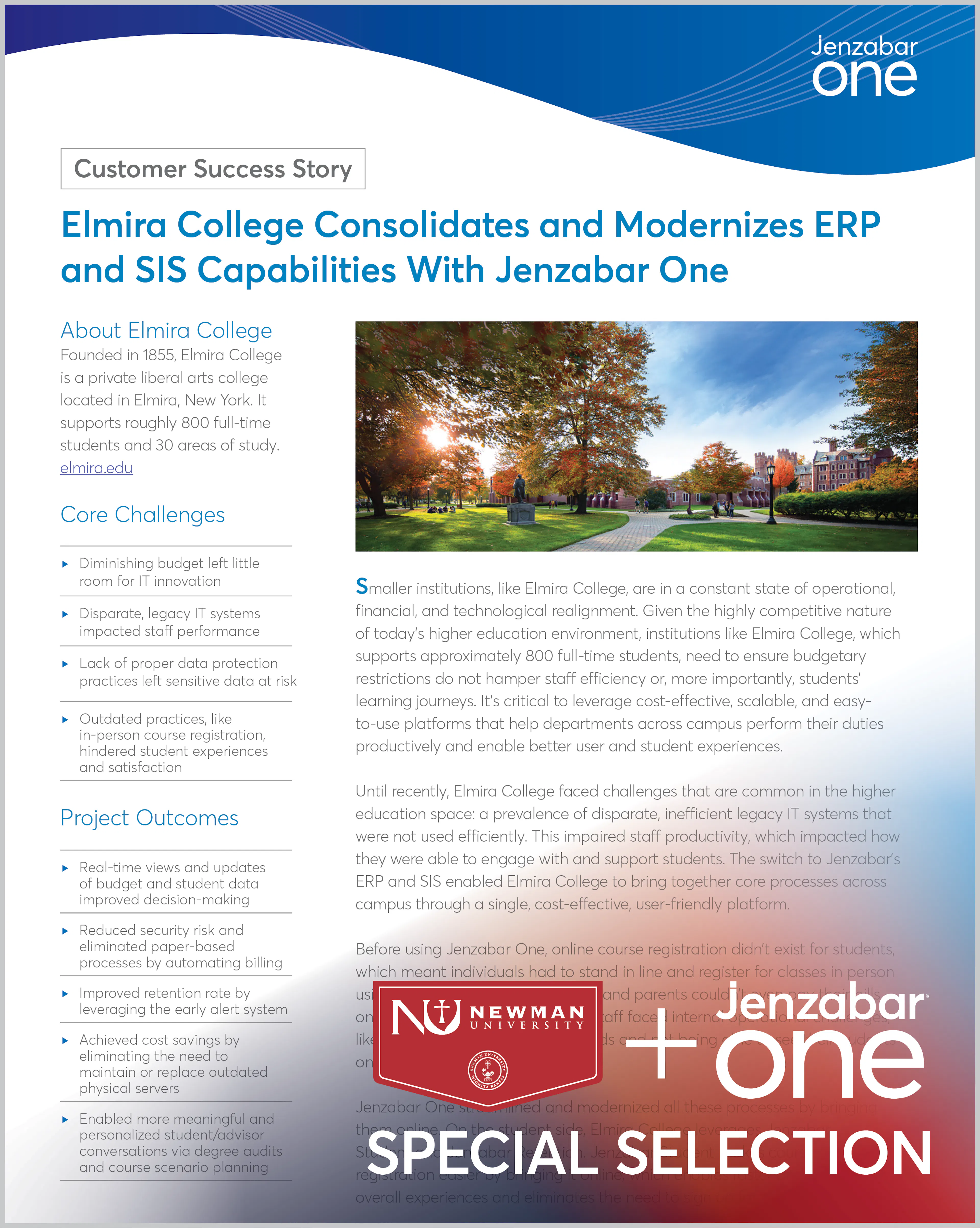Elmira College Case Study