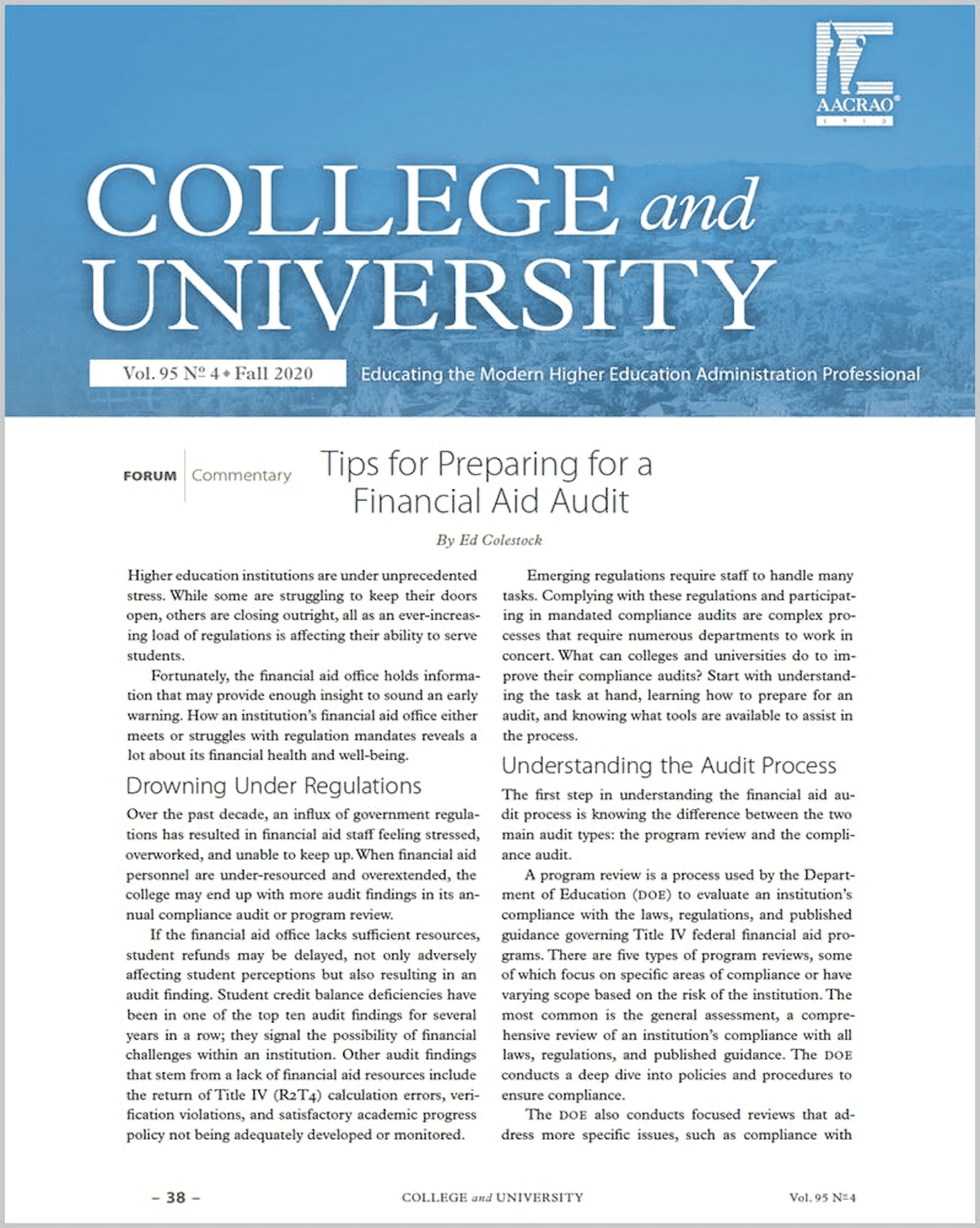 Expert Q&A: The Optimistic State of Higher Education Financial Aid