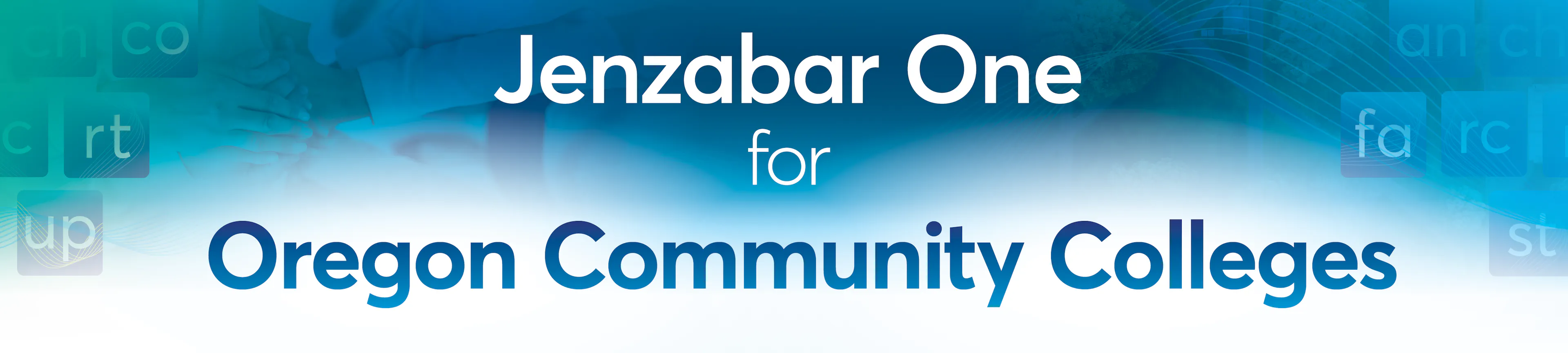 Jenzabar One for Oregon community colleges