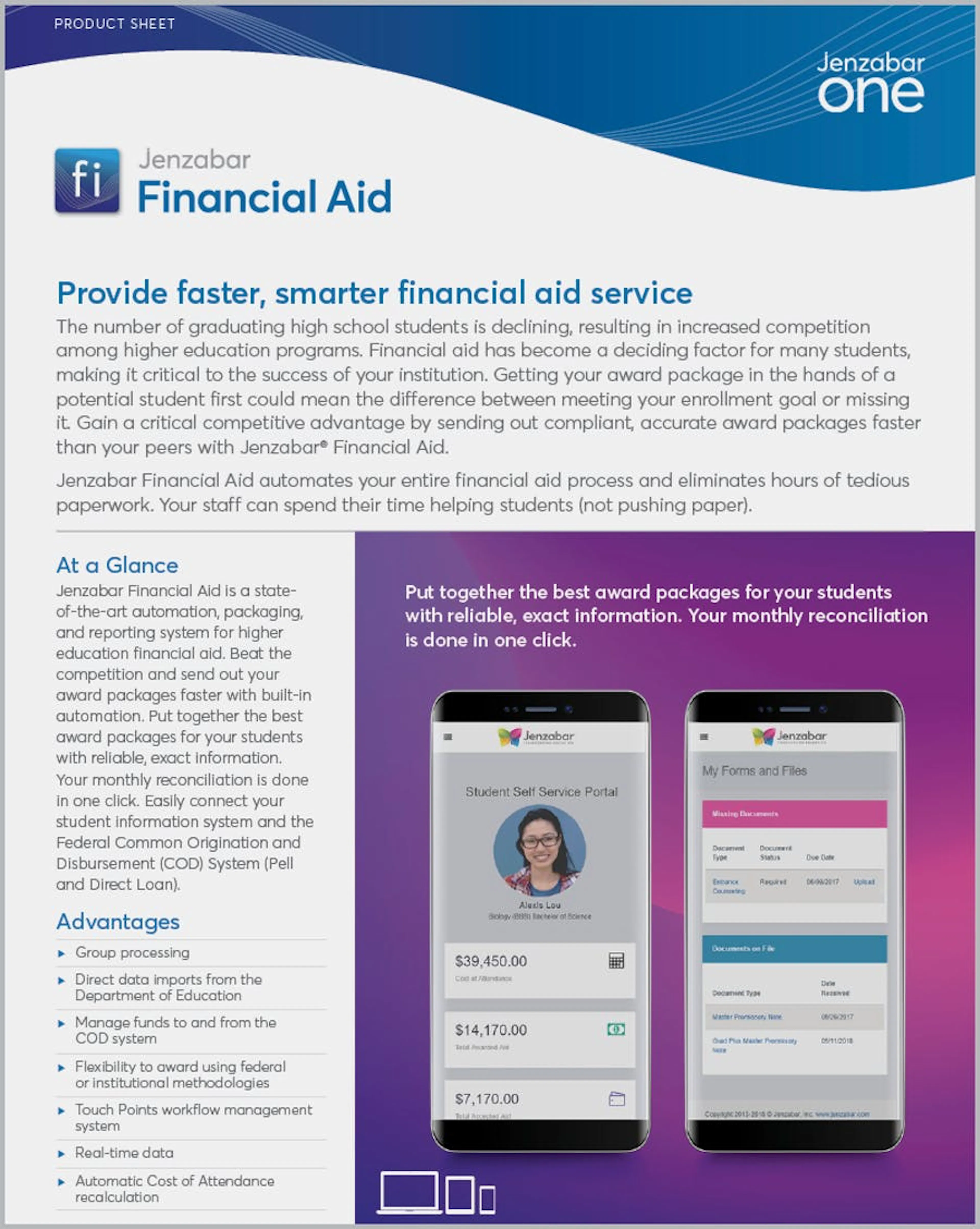 Jenzabar Financial Aid
