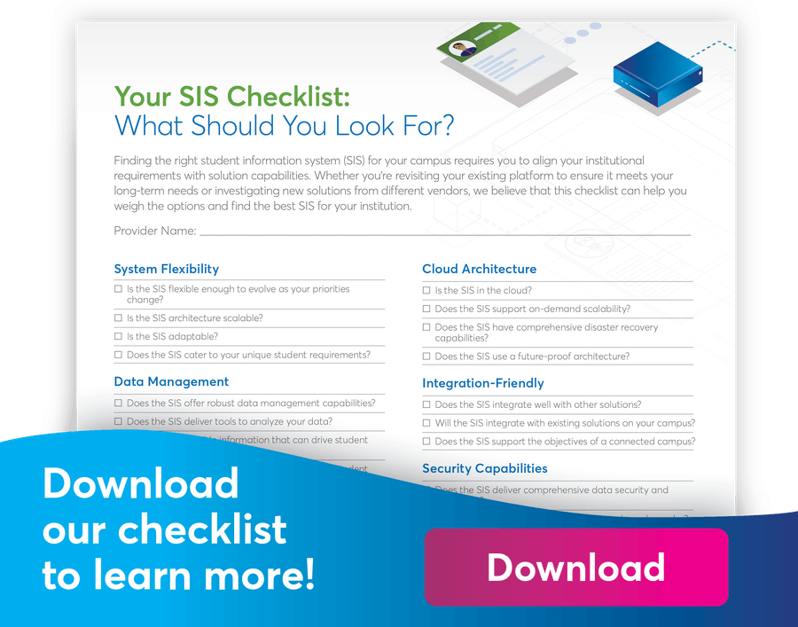 Student Information System Checklist What to Look For