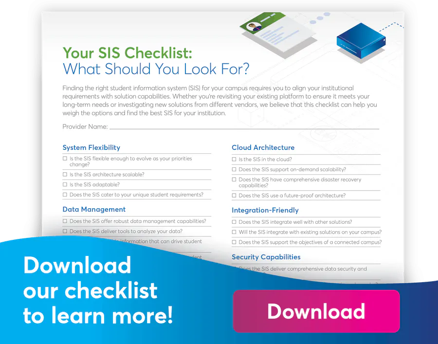 Student Information System Checklist What to Look For