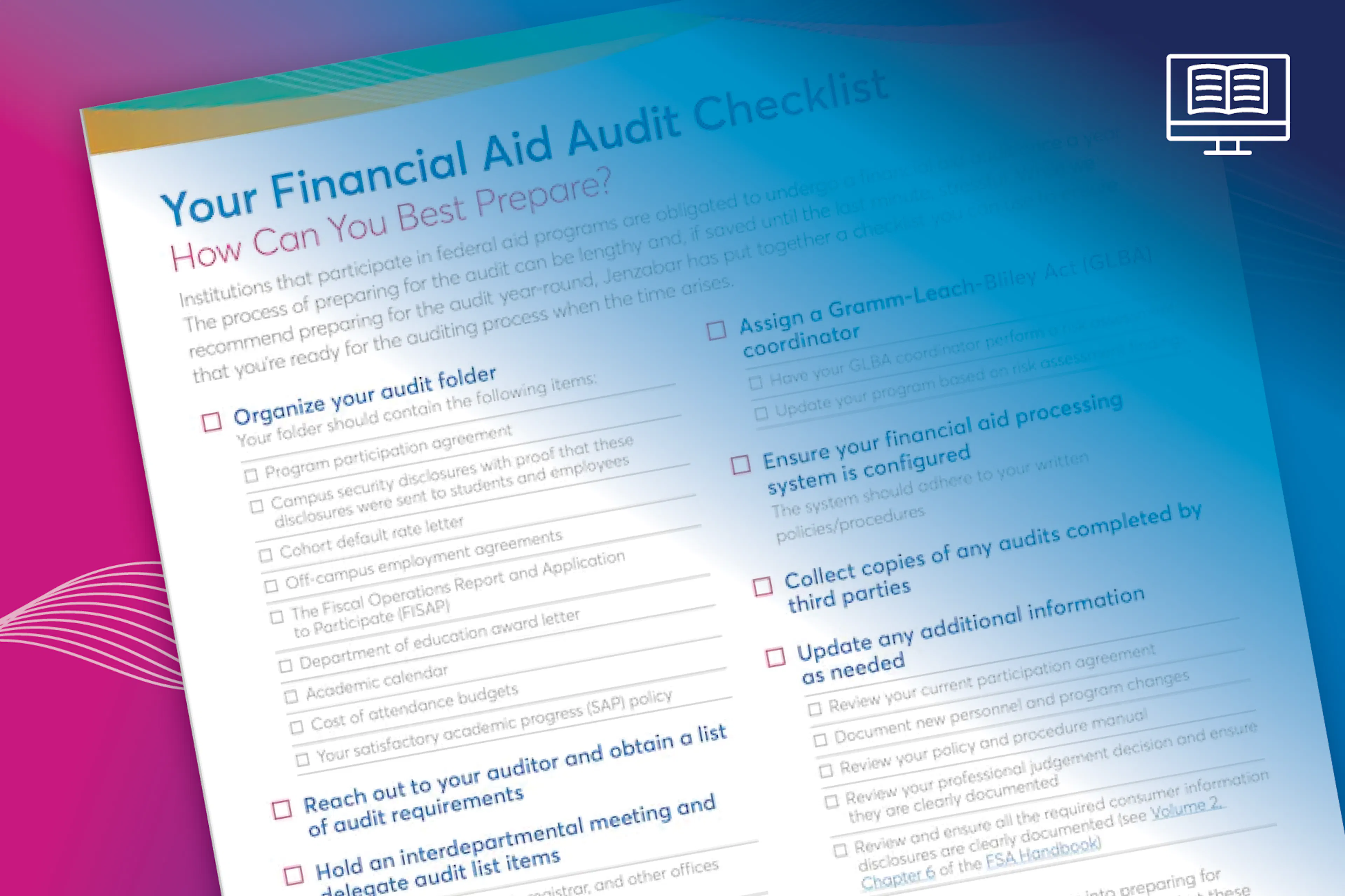 Financial Aid Audit Checklist