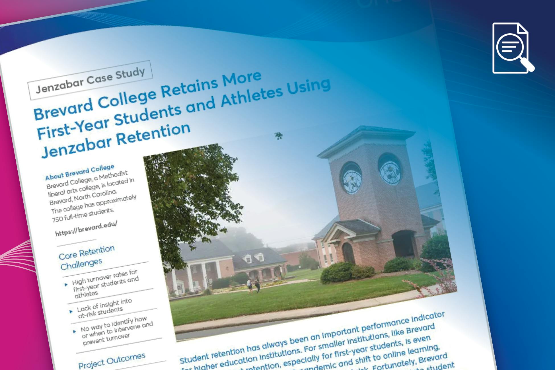 Case Study: Brevard College Retains More First-Year Students and Athletes Using Jenzabar Retention
