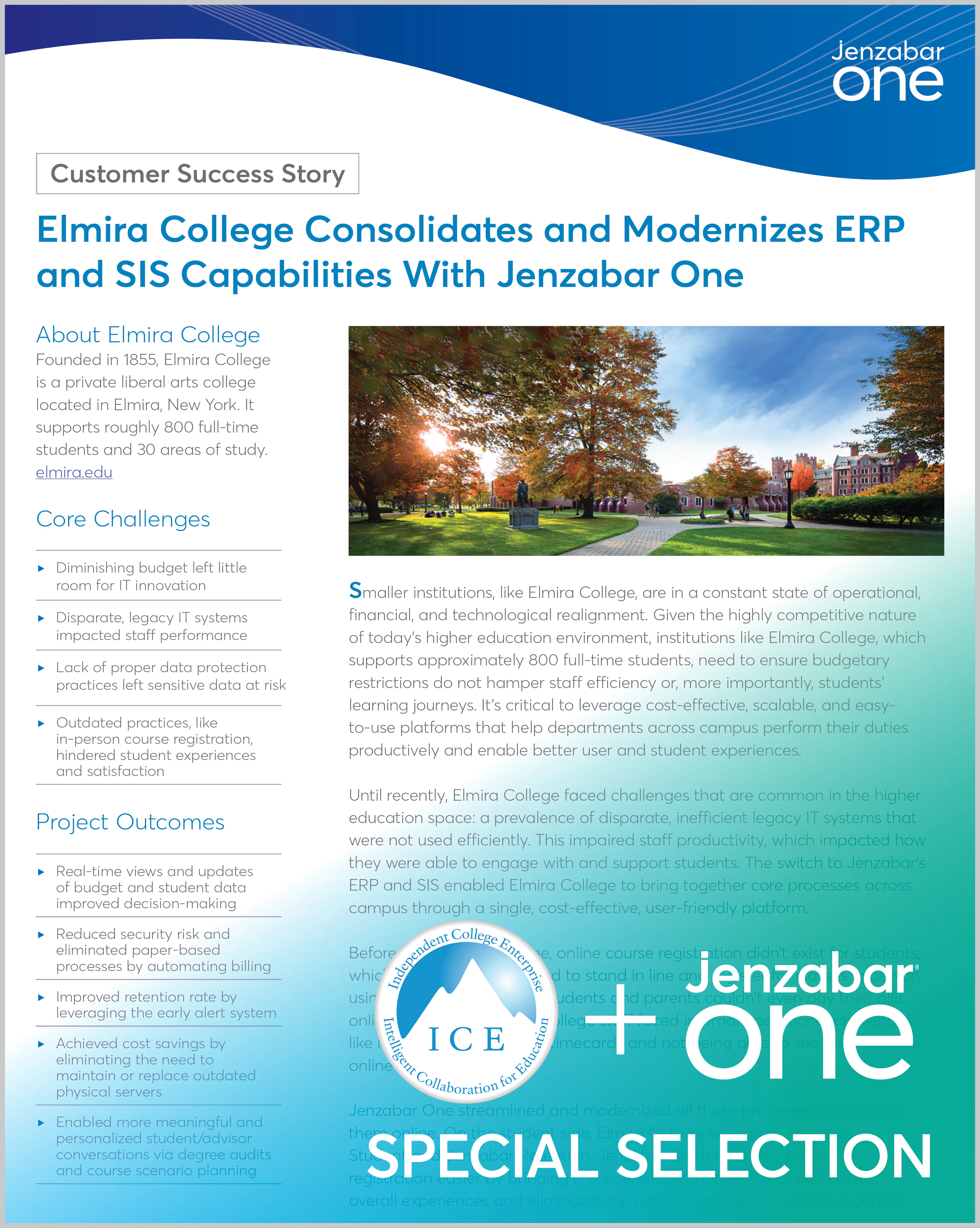 Case Study: Elmira College