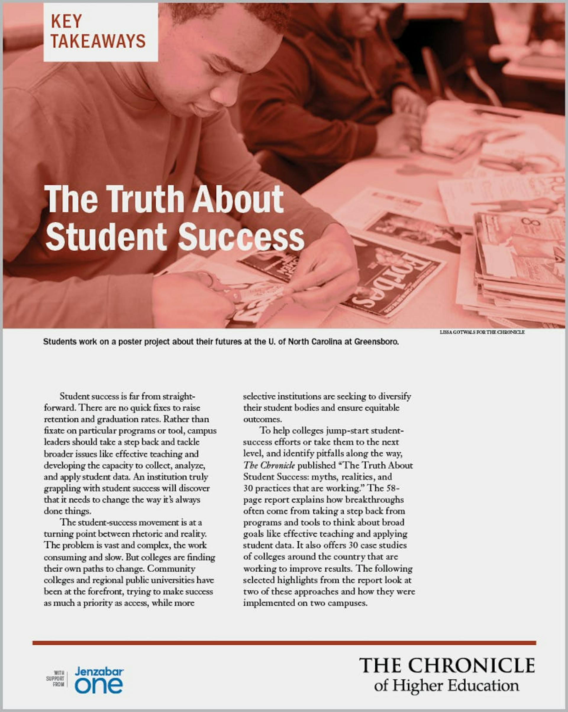 The Truth About Student Success