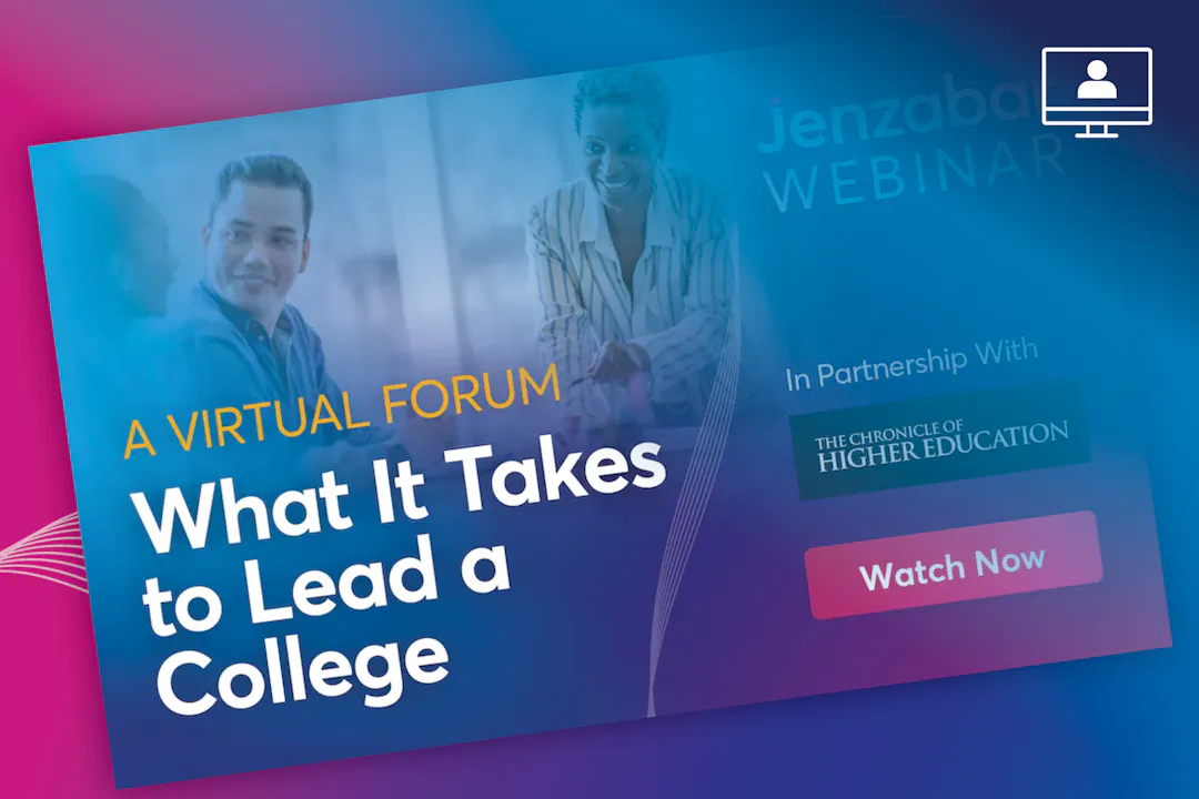 What It Takes to Lead a College