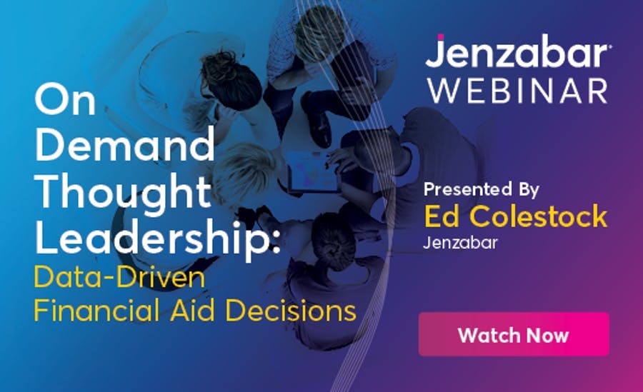 Webinar: Data-Driven Financial Aid Decisions