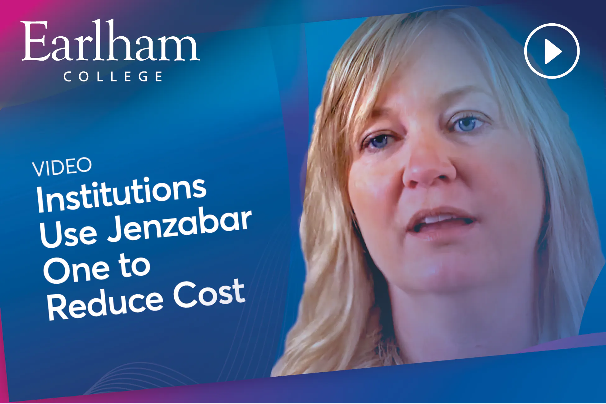 Video: Institutions Use Jenzabar One to Thrive
