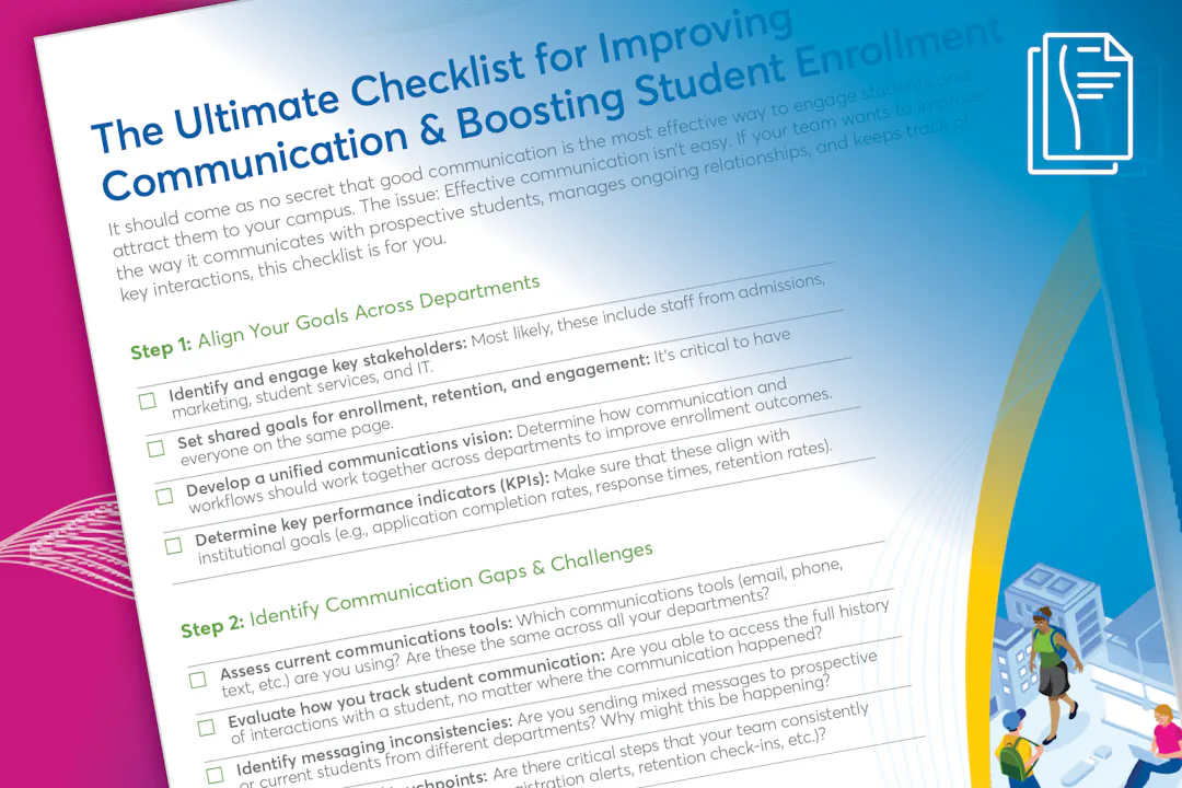 The Ultimate Checklist for Improving Communication and Boosting Student Enrollment