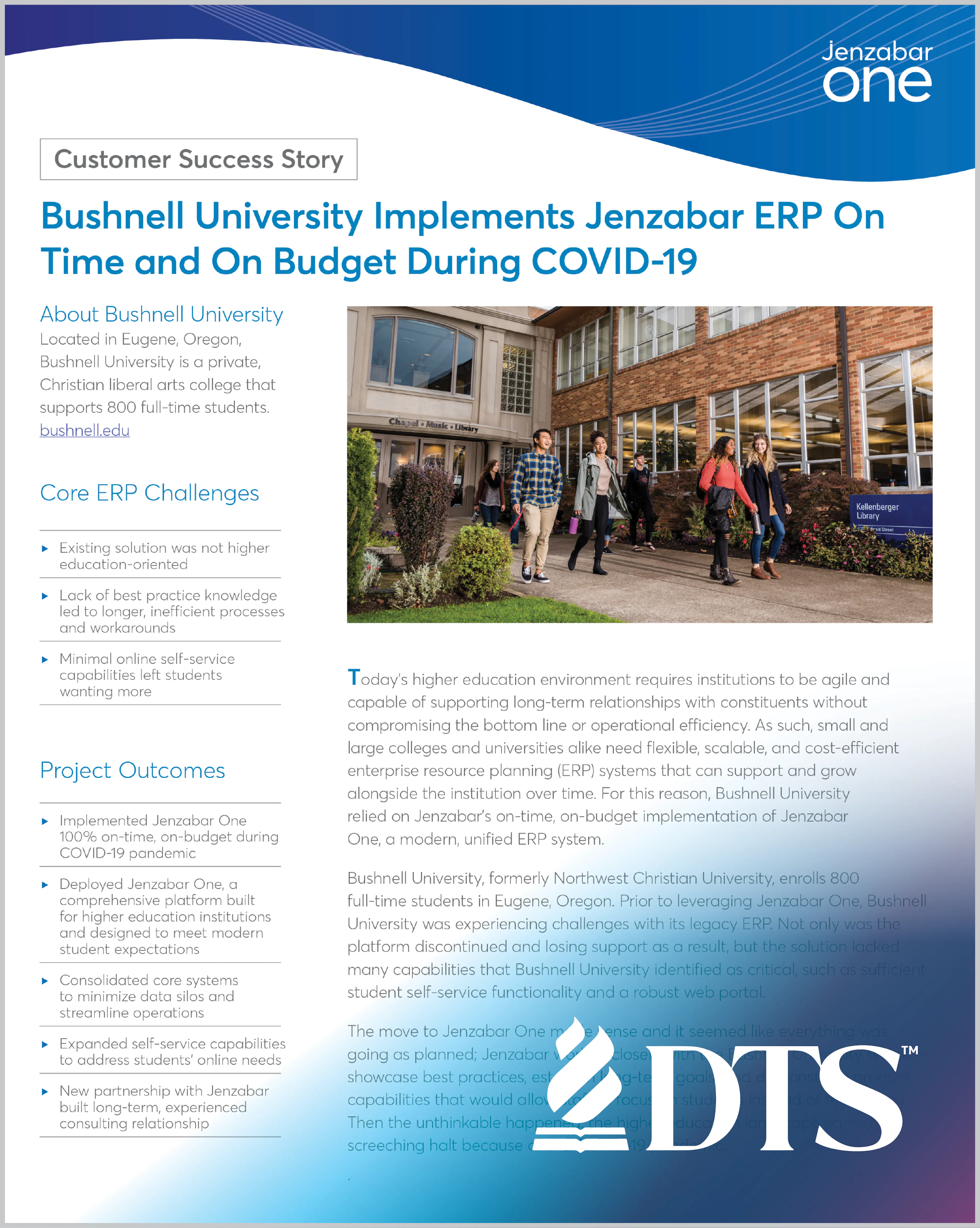 Dallas Theological Seminary - Bushnell Case Study