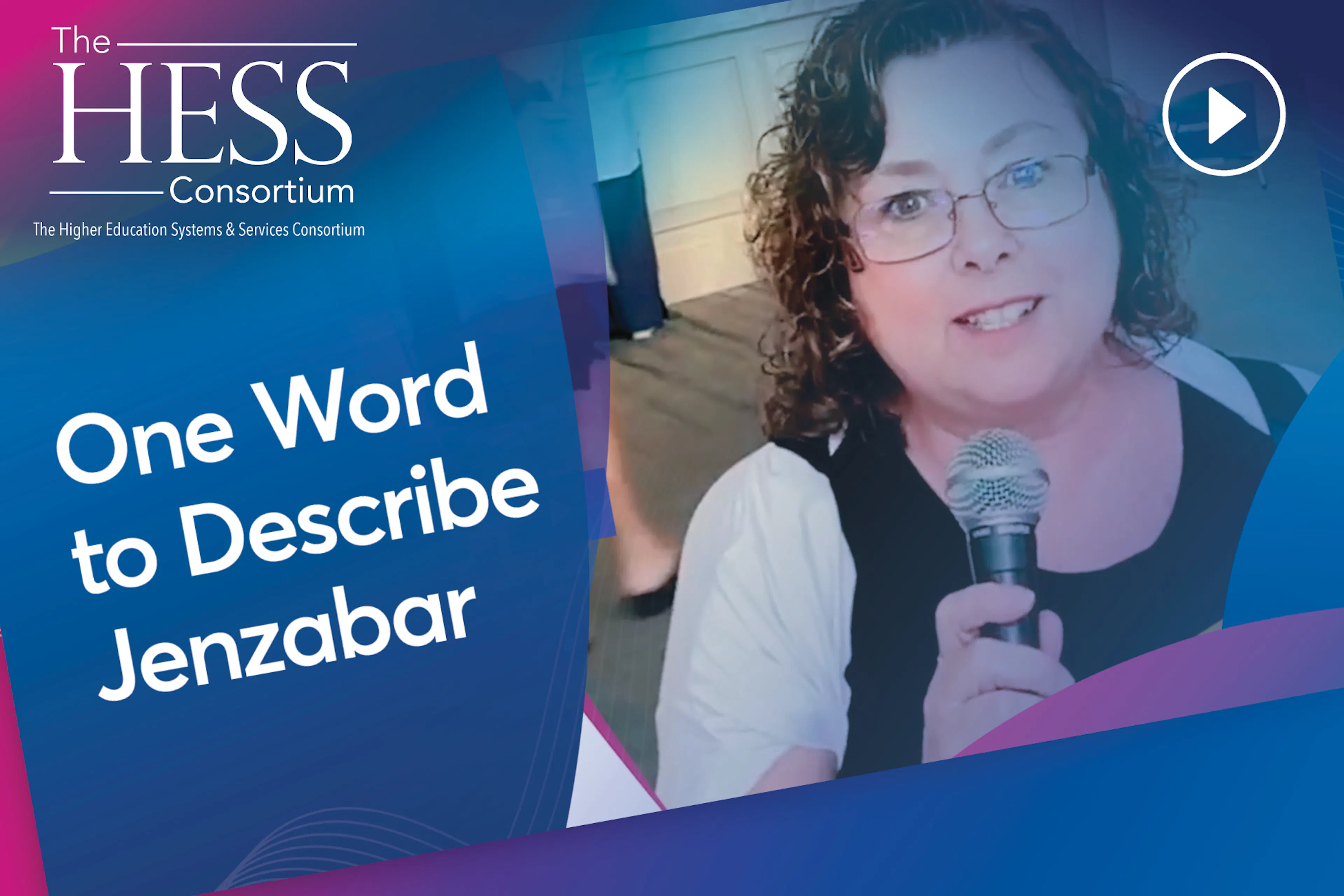 Video: One Word to Describe Jenzabar