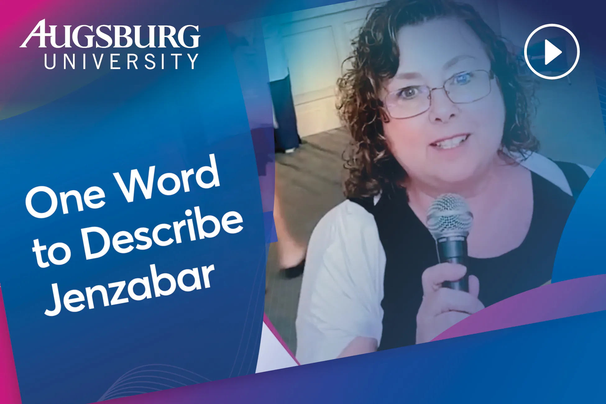 Video: One Word to Describe Jenzabar