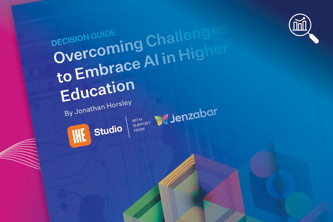 Decision Guide: Overcoming Challenges to Embrace AI in Higher Education