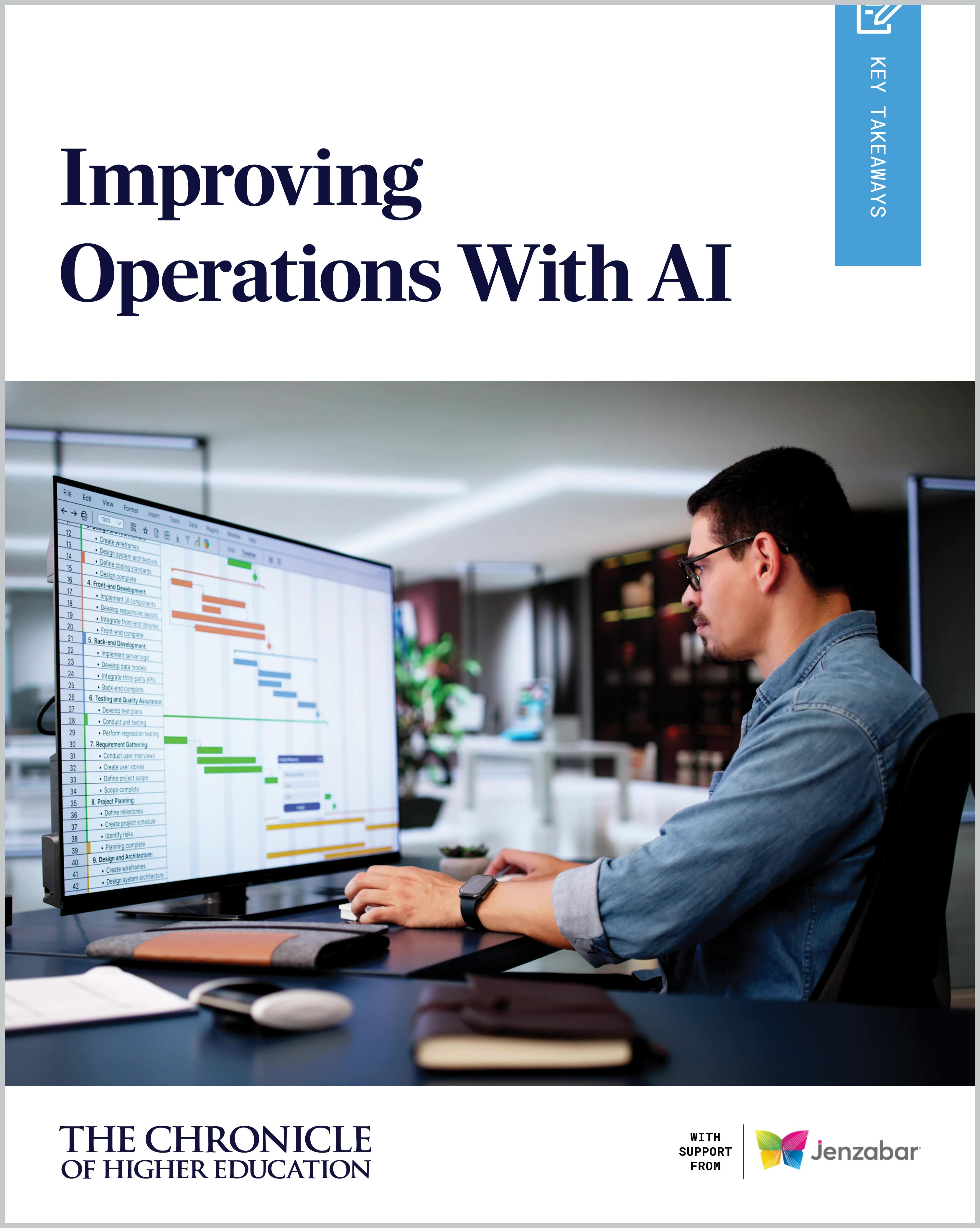 Jenzabar Resource: Improving Operations With AI