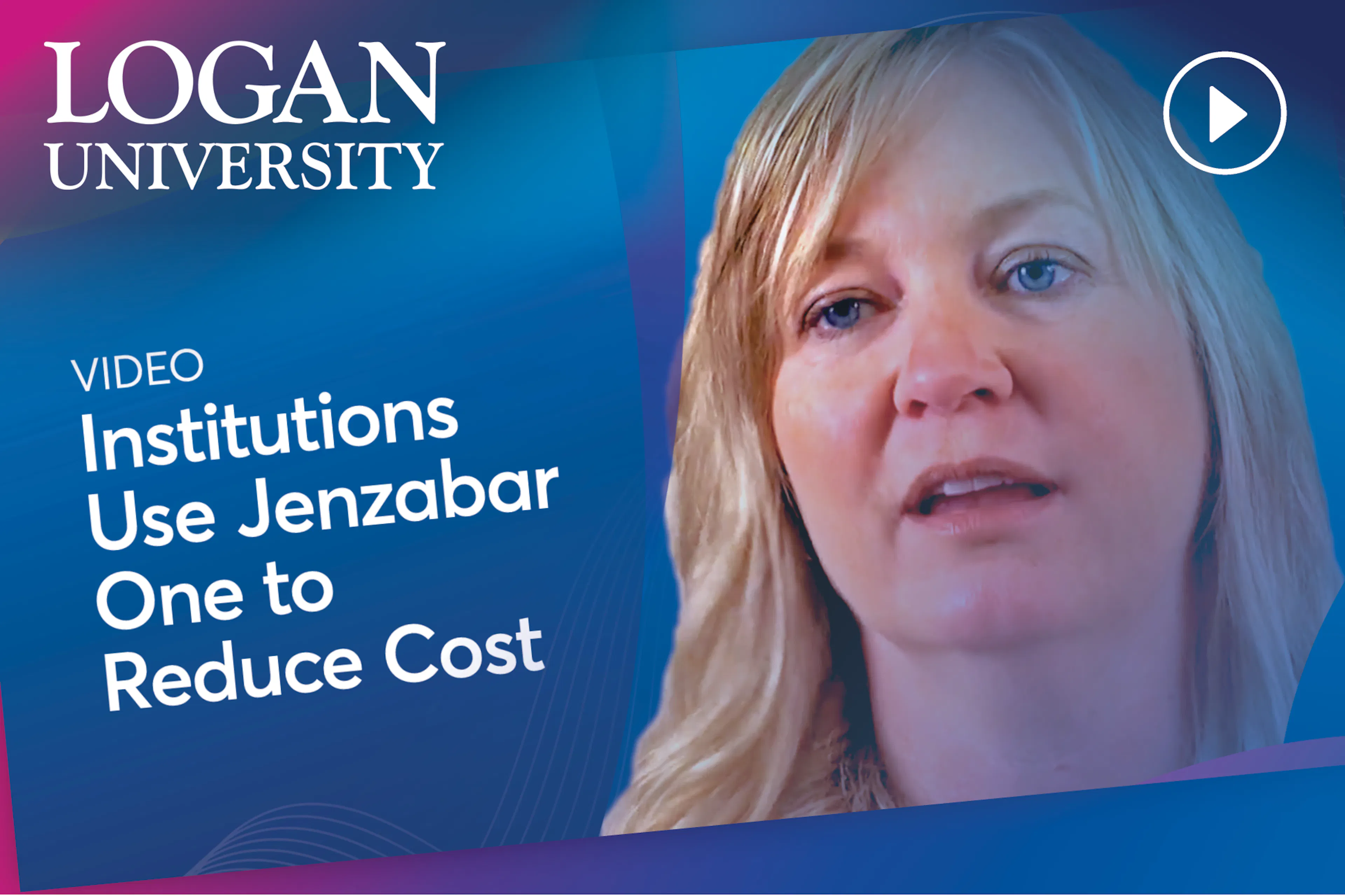 Video: Institutions Use Jenzabar One to Reduce Cost