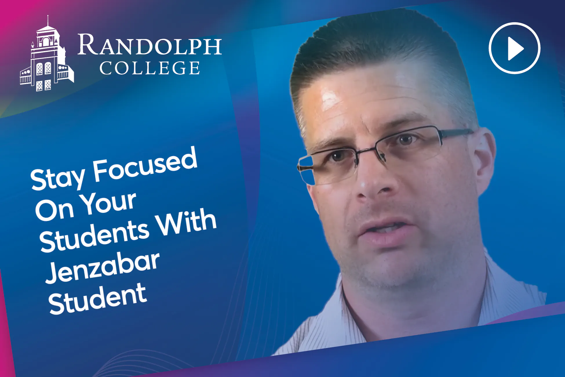Video: Stay Focused On Your Students With Jenzabar Student