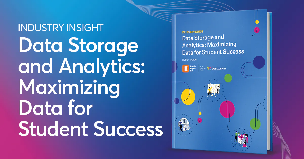 Data Storage and Analytics: Maximizing Data for Student Success - Jenzabar