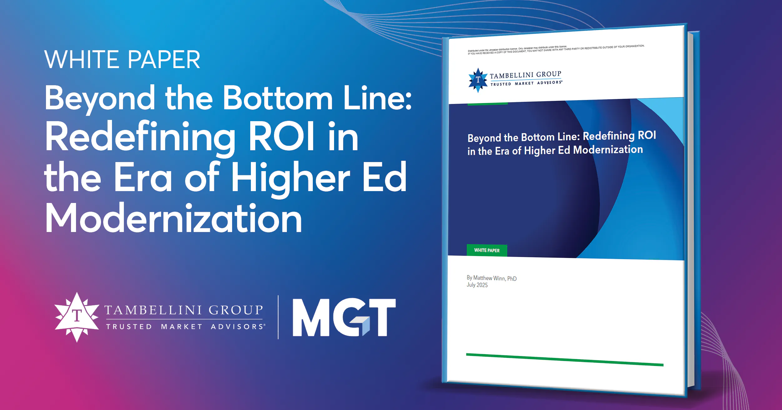 Redefining ROI in the Era of Higher Ed Modernization
