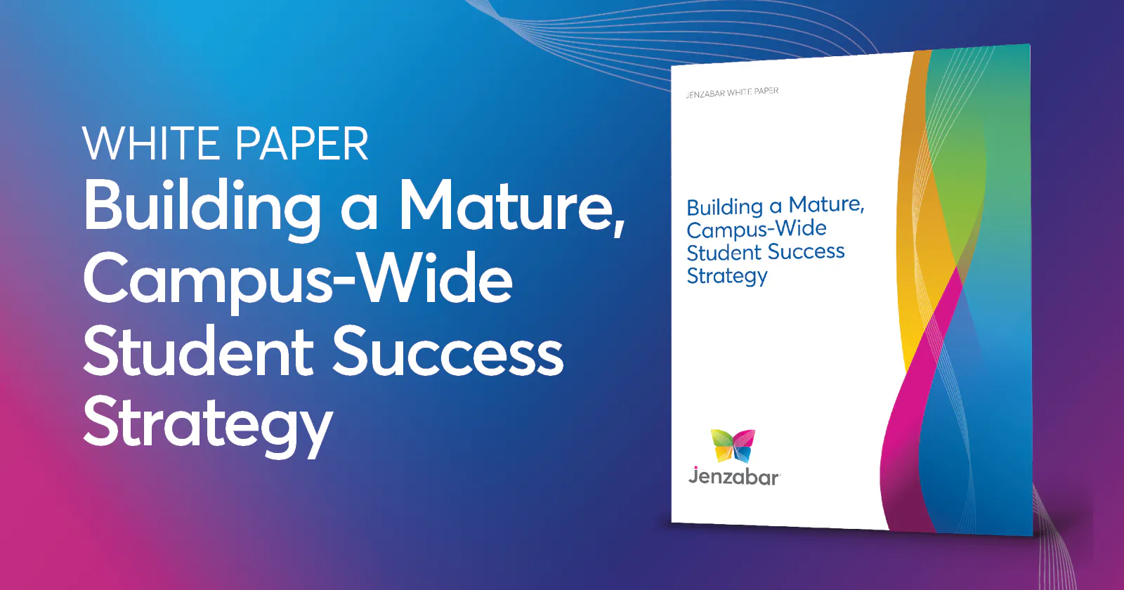 Building a Mature, Campus-Wide Student Success Strategy