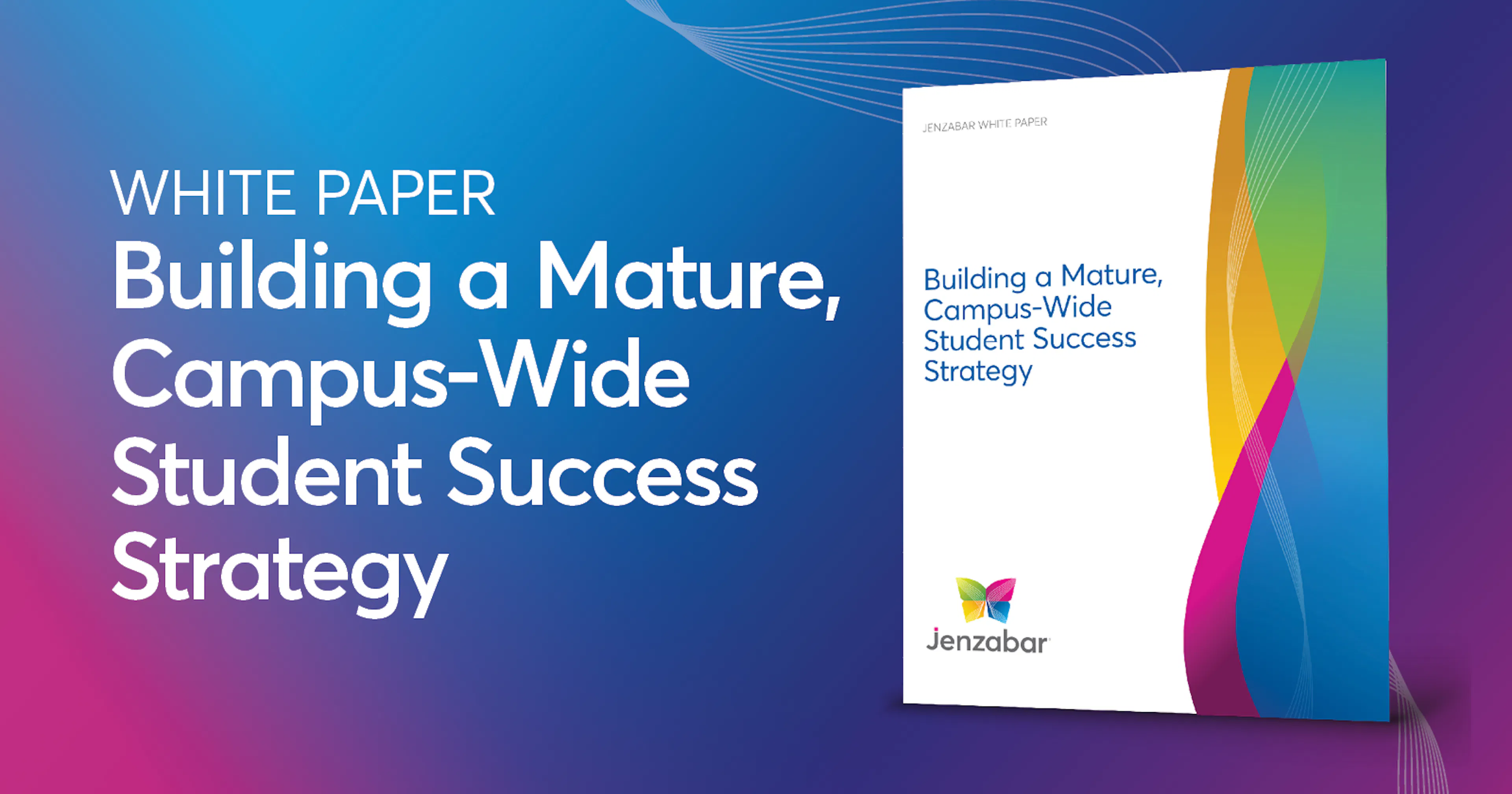 Building a Mature, Campus-Wide Student Success Strategy