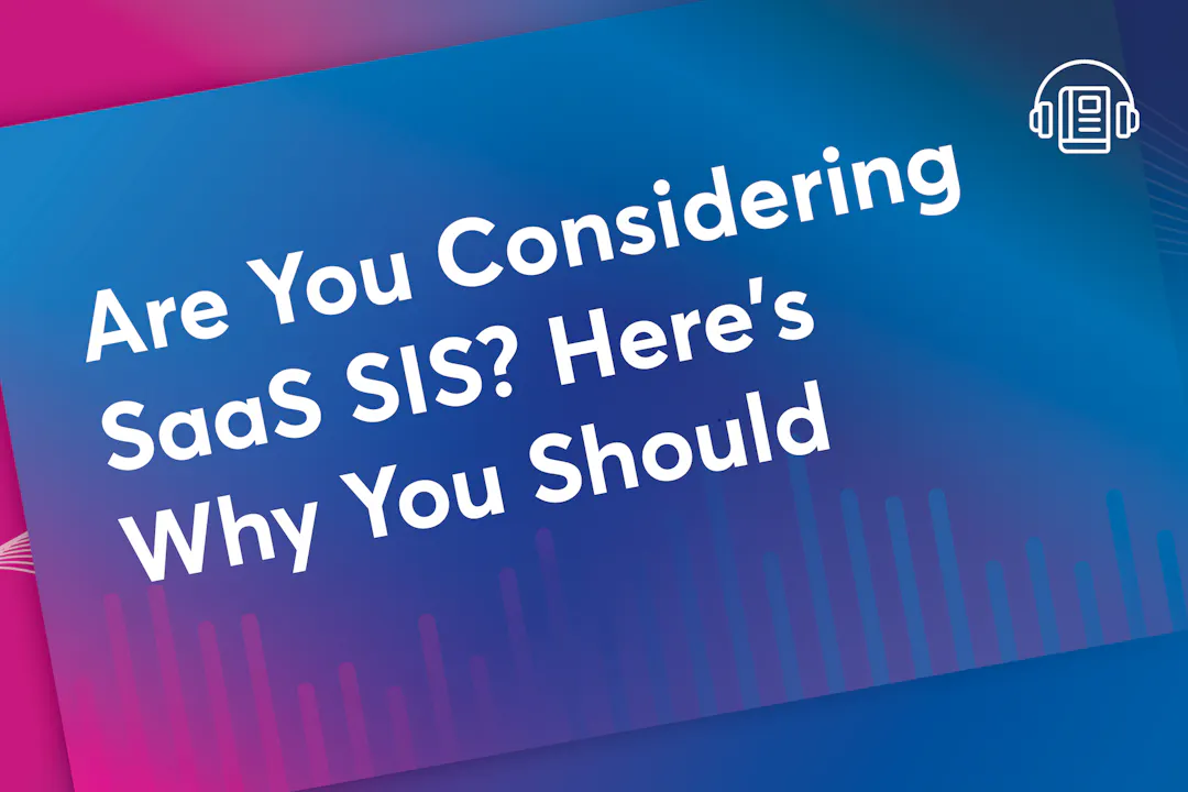 Are You Considering SaaS SIS? Here’s Why You Should - Jenzabar Audiobook