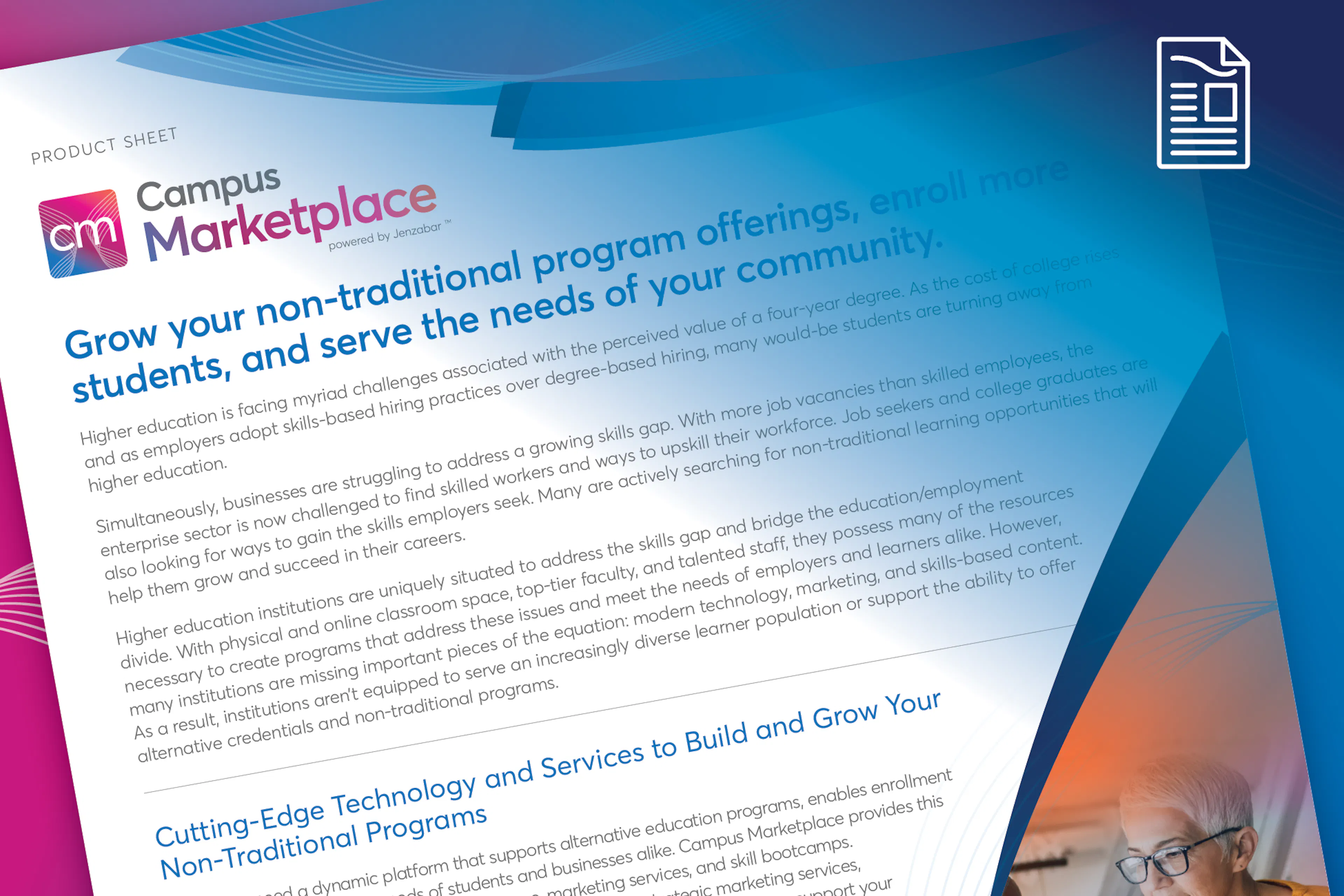 Campus Marketplace Product Sheet