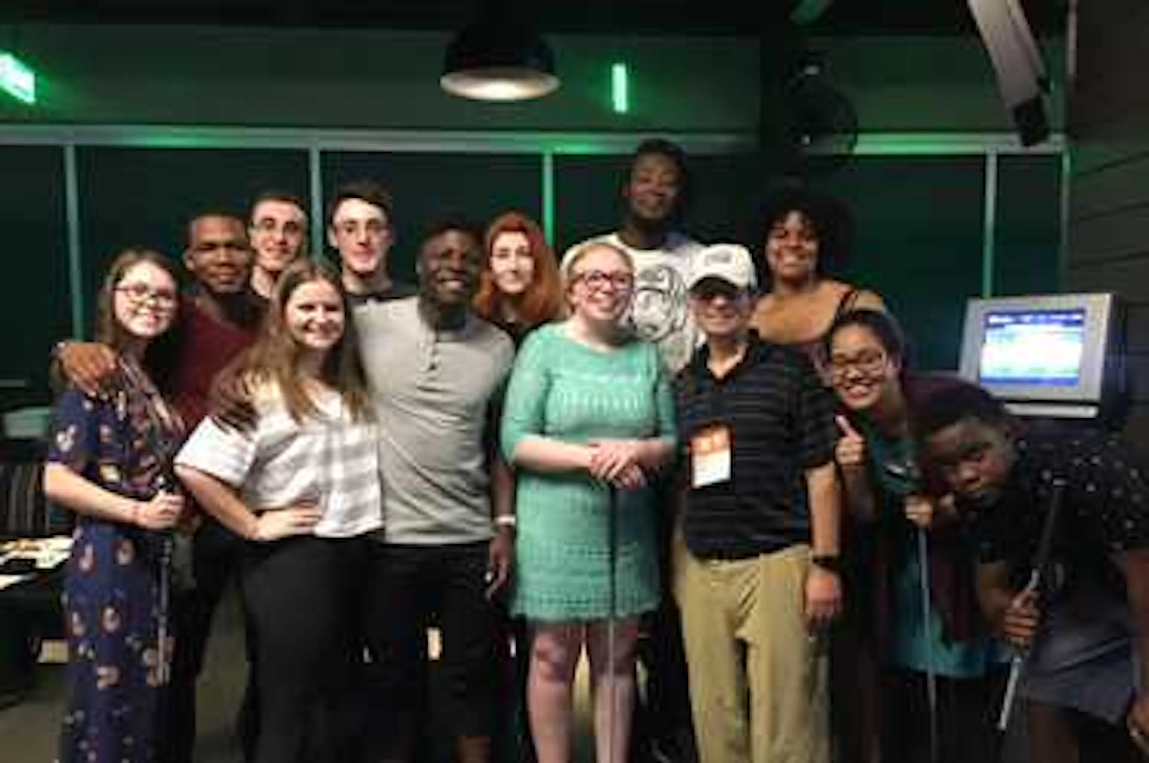 Celebrating the Internship Program at a special reception during Jenzabar's Annual Meeting (JAM)