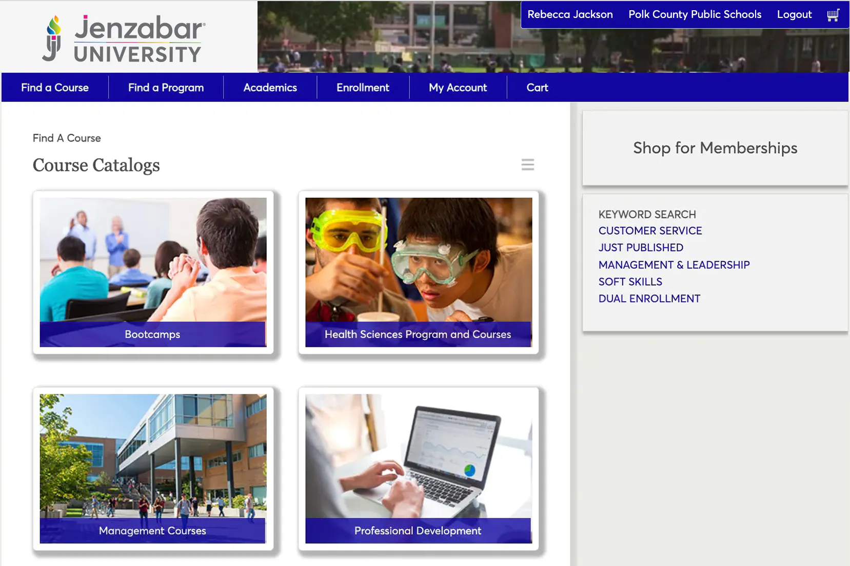 Campus Marketplace Course Catalog